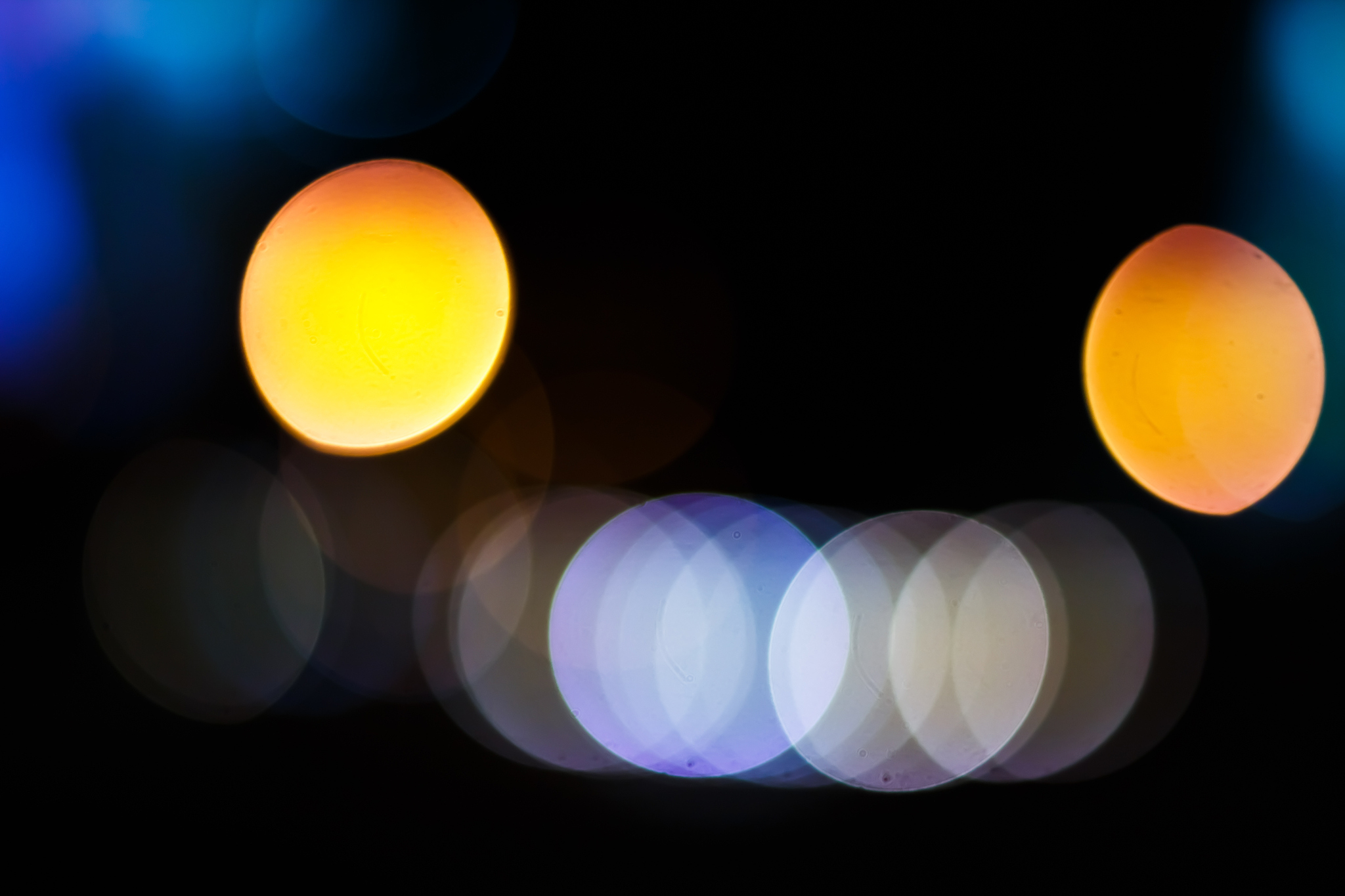 colorful bokeh background, bokeh on the road from cars light