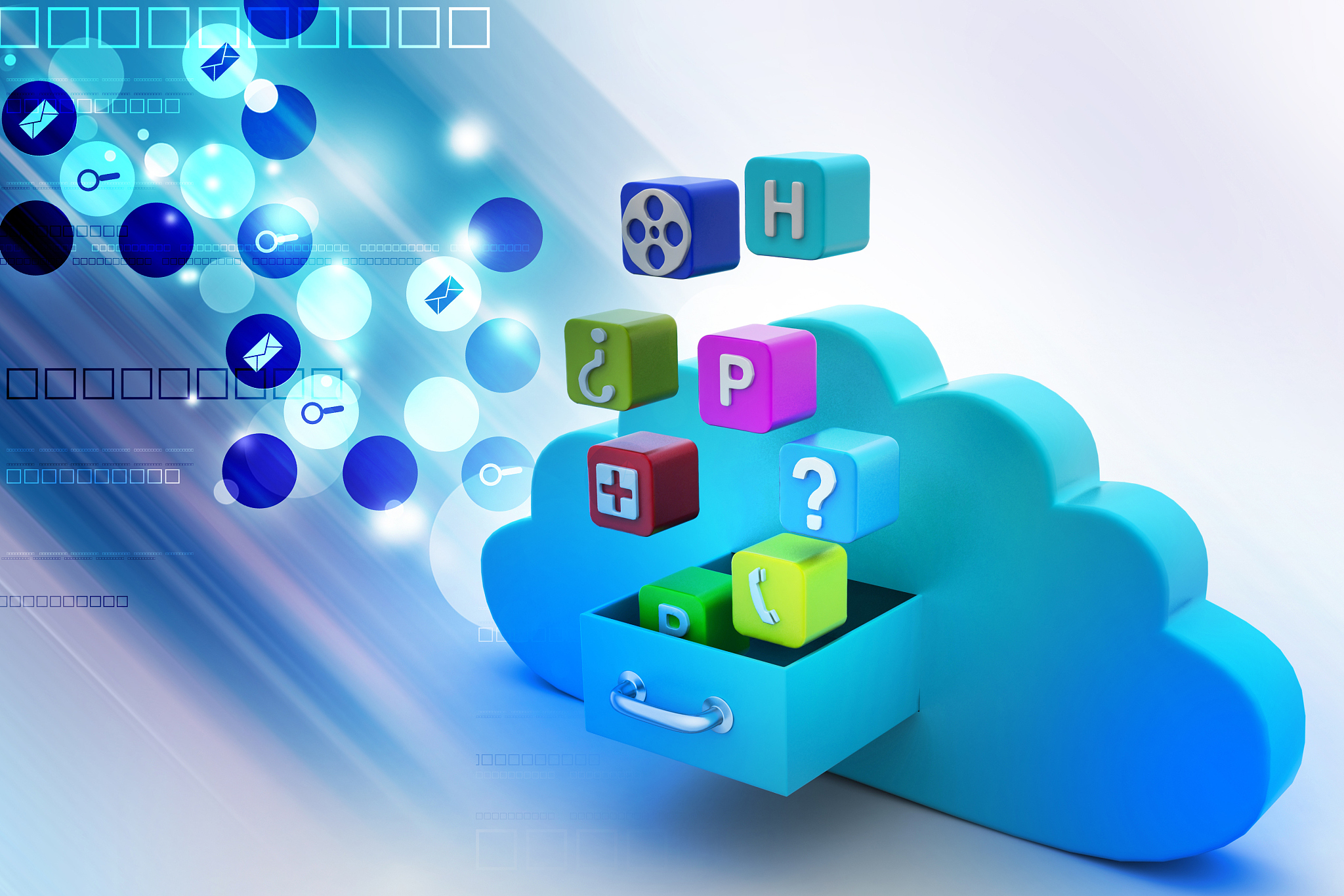 cloud computing concept