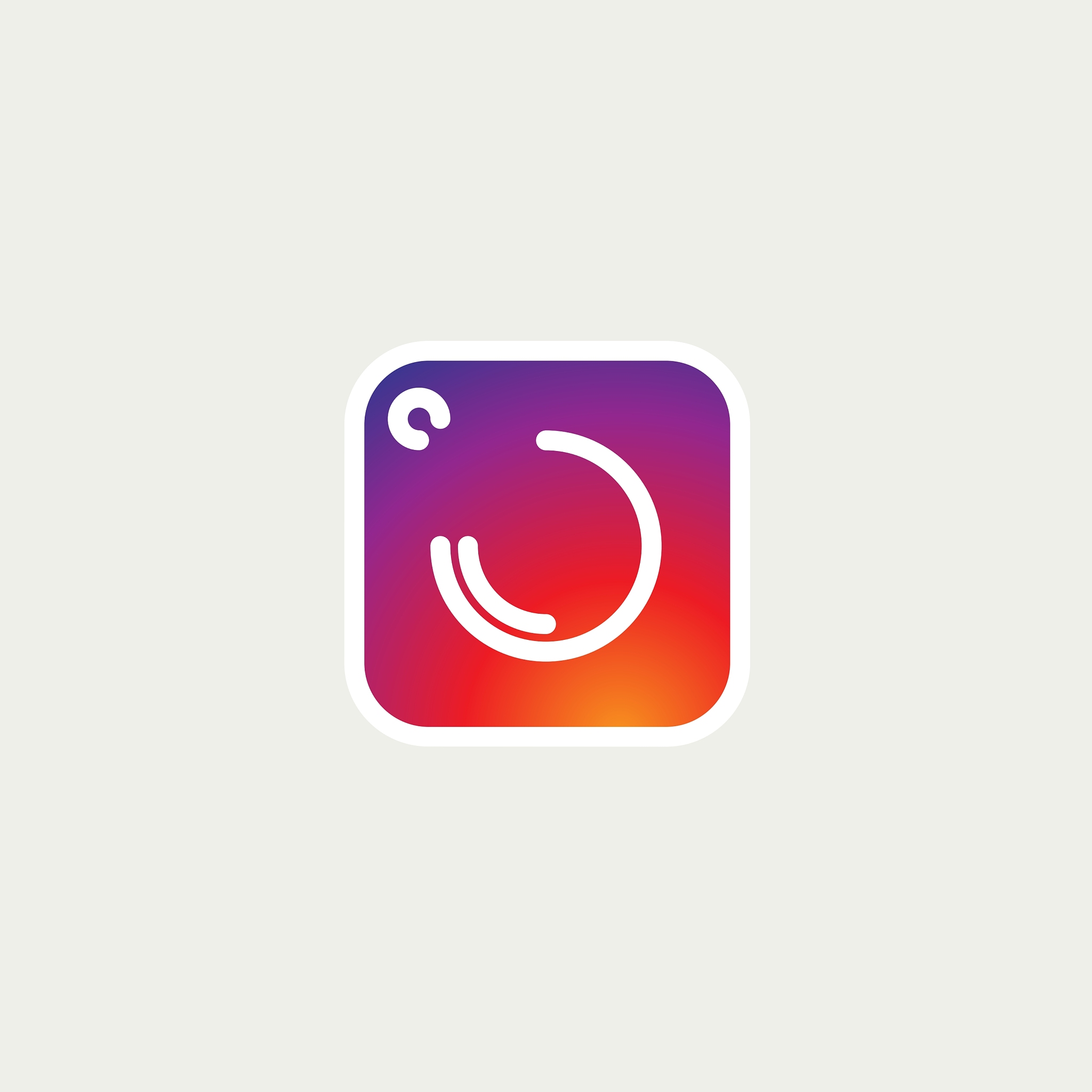 social media icon photo camera instagram icons
