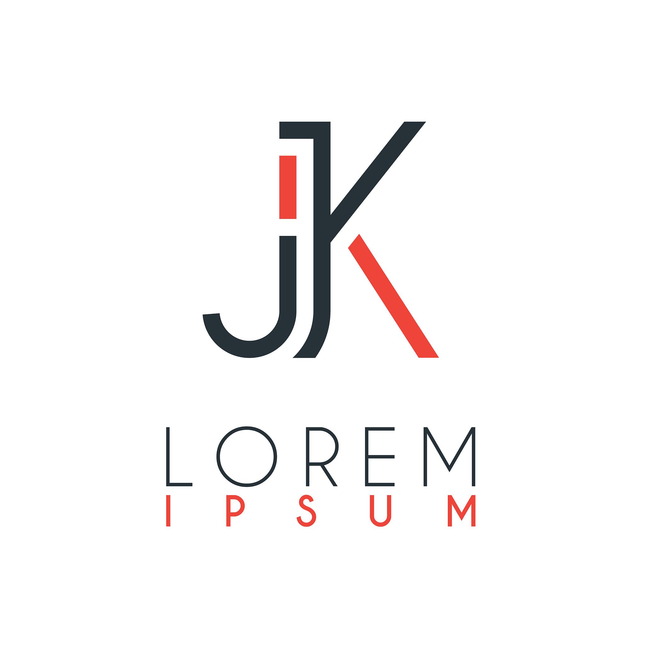 the logo between letter j and letter k or jk