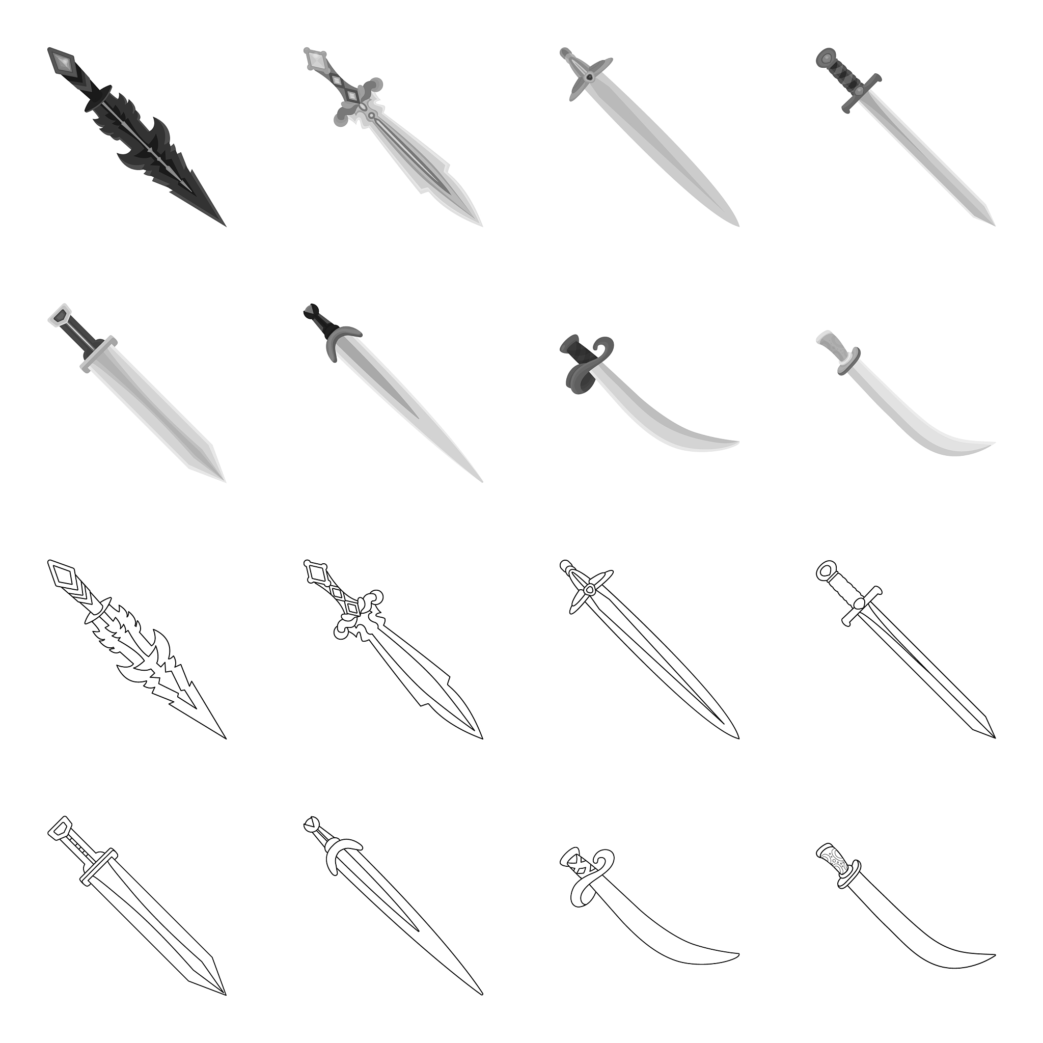 design game and armor logo set game