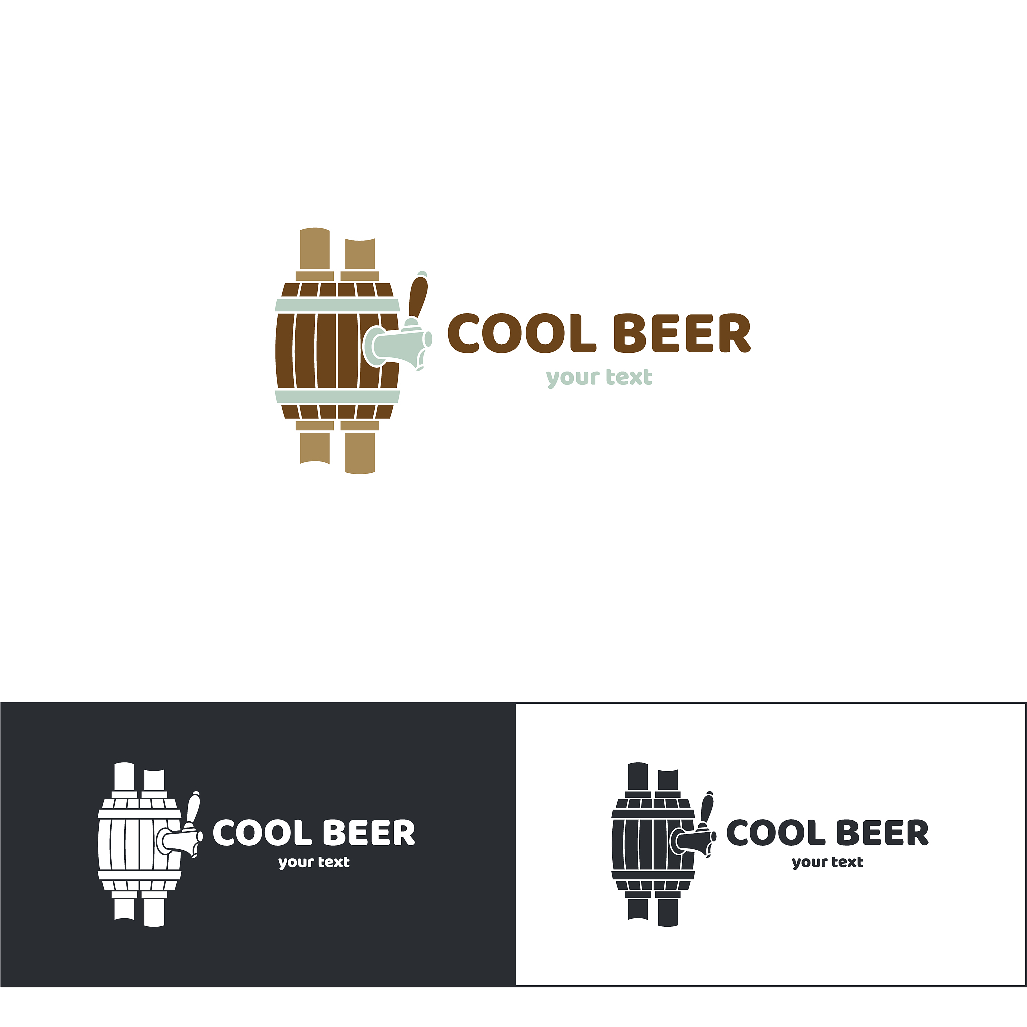 beer logo seven