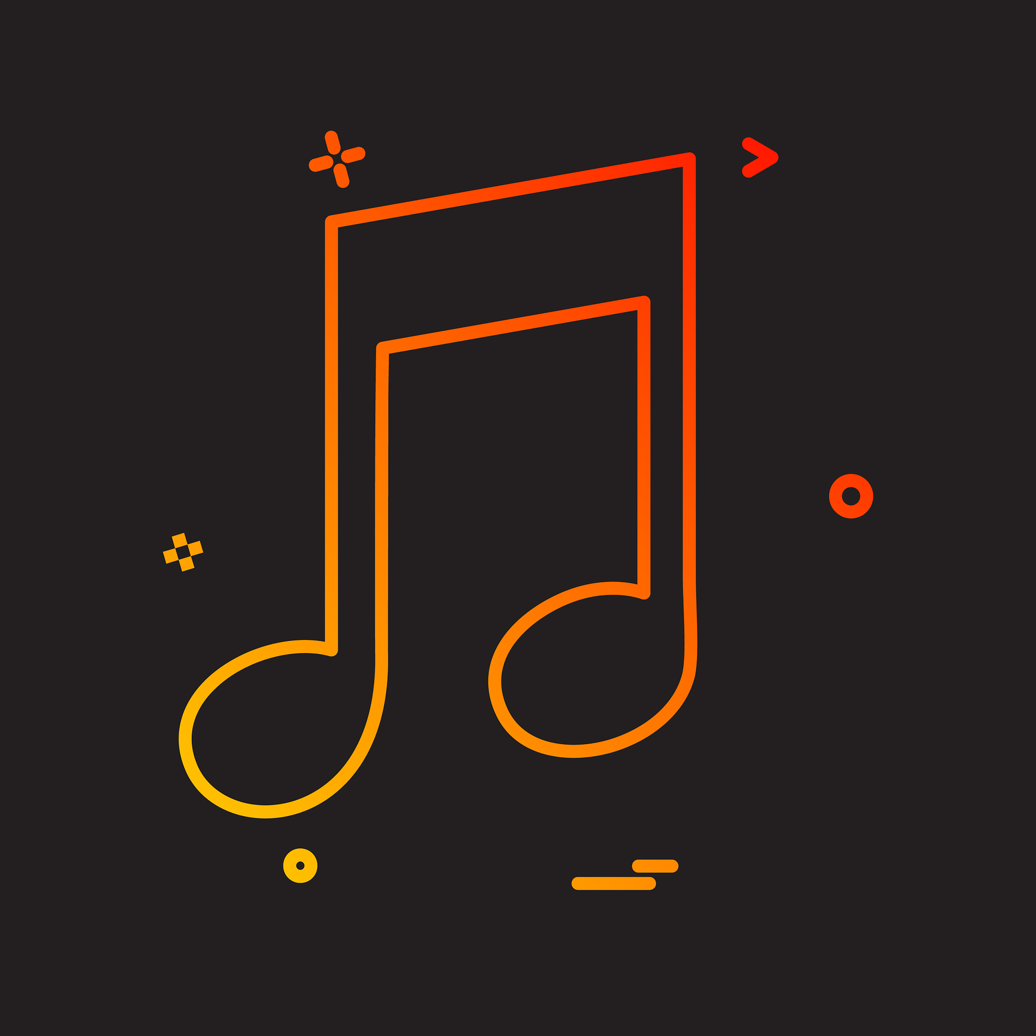 music icon design