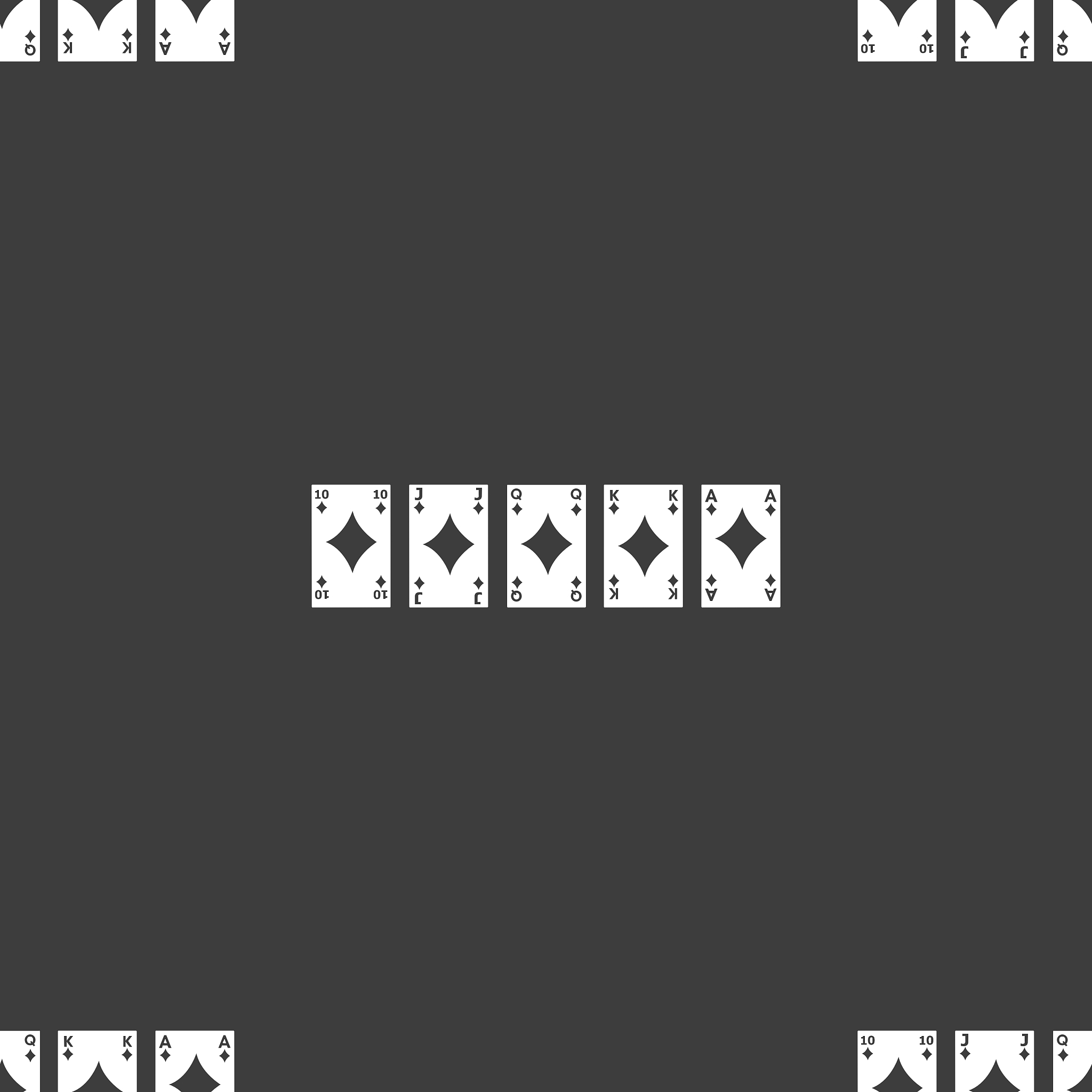 扑克牌游戏：寻找点数最小的牌