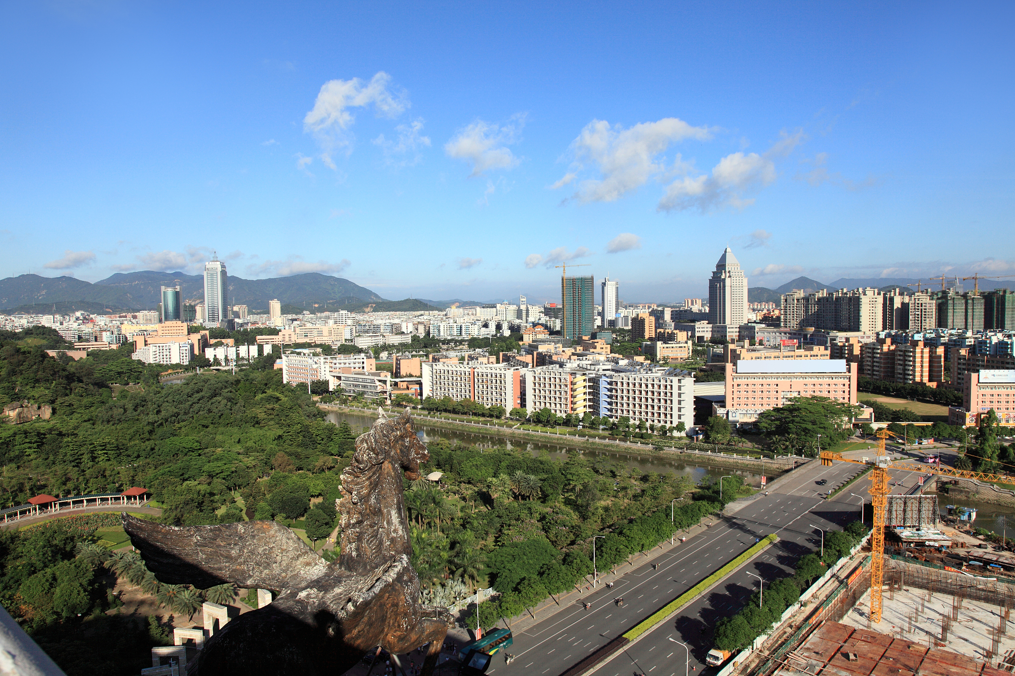 广东省江门市城市建筑
