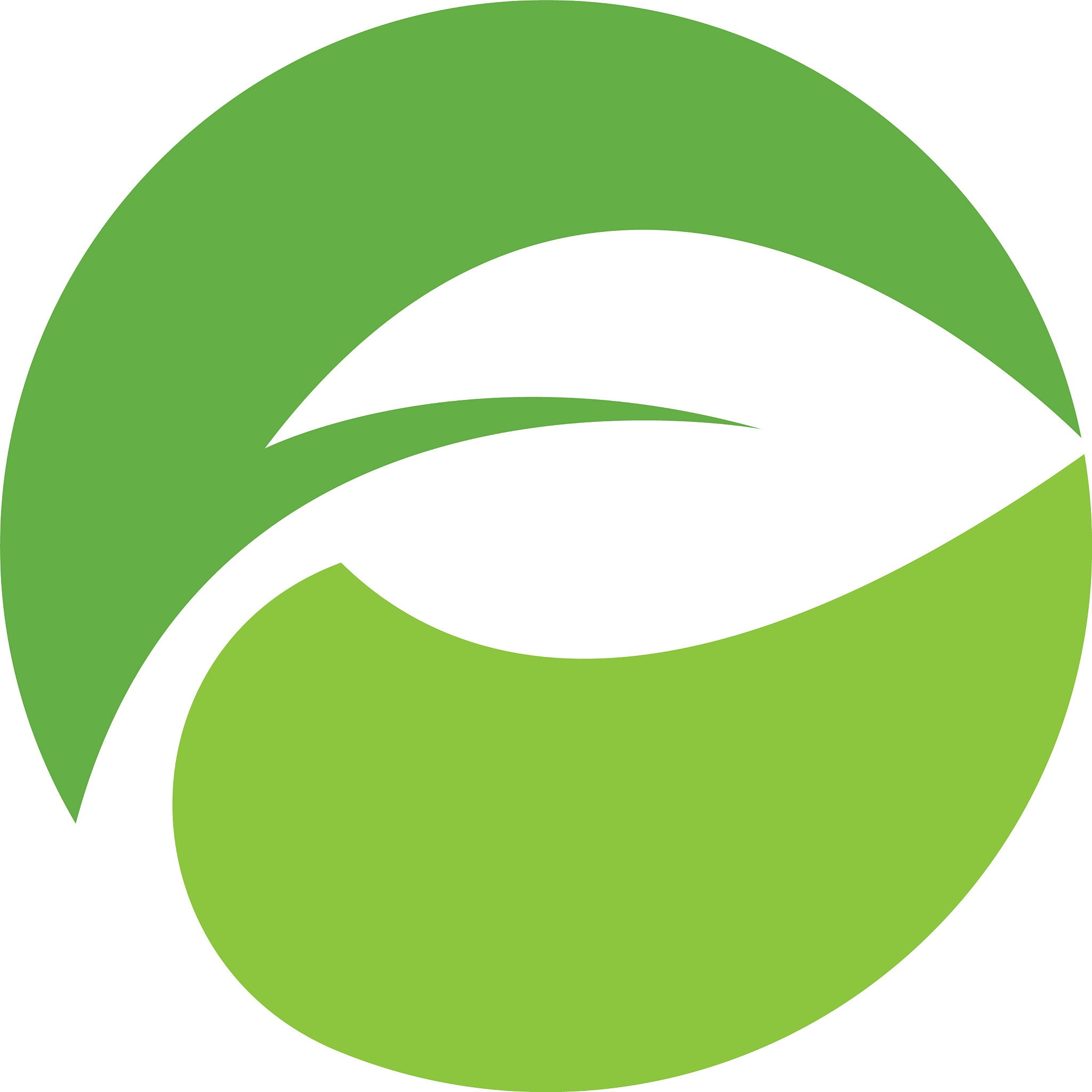 green leaf logo
