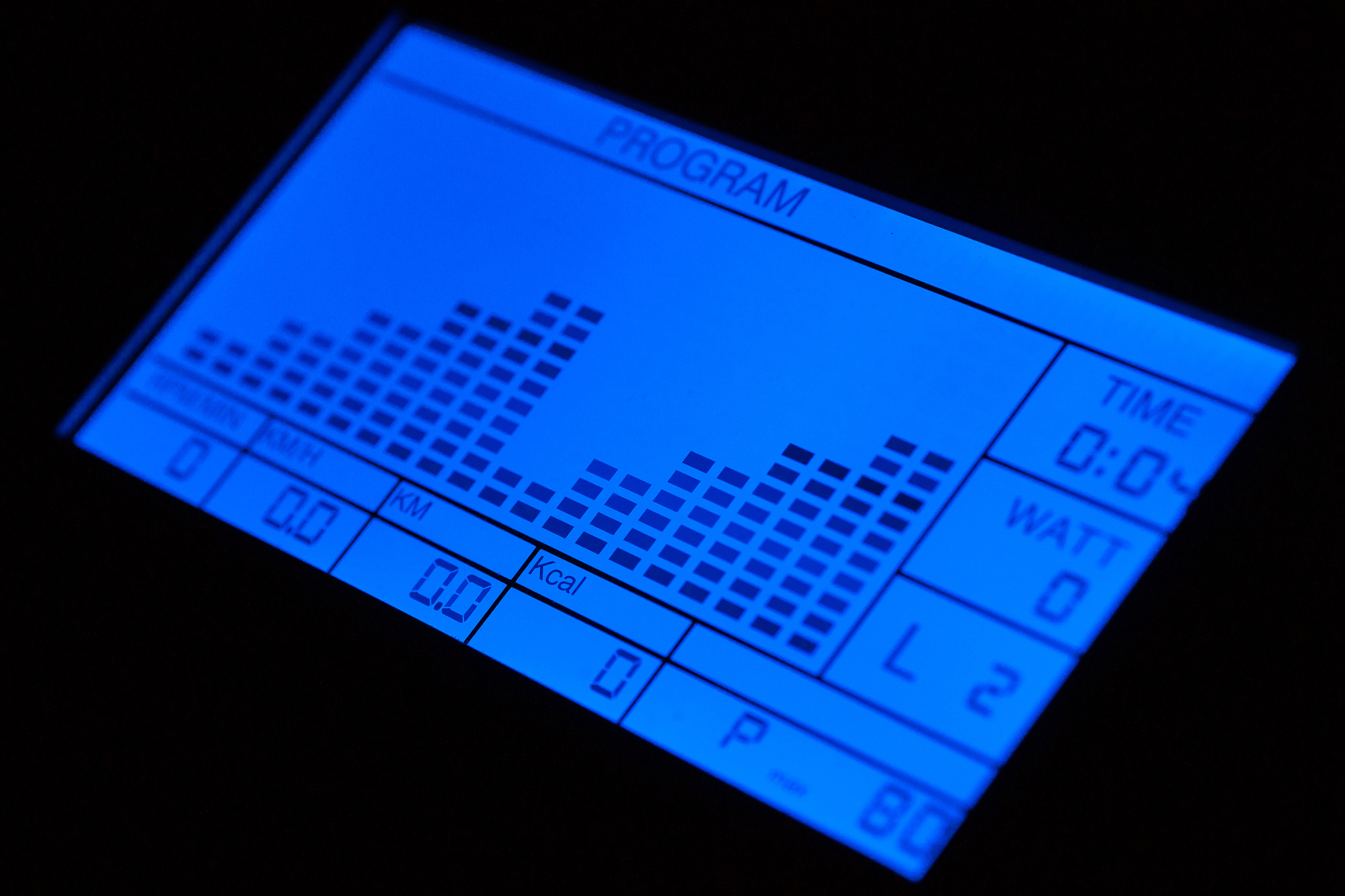 training computer screen