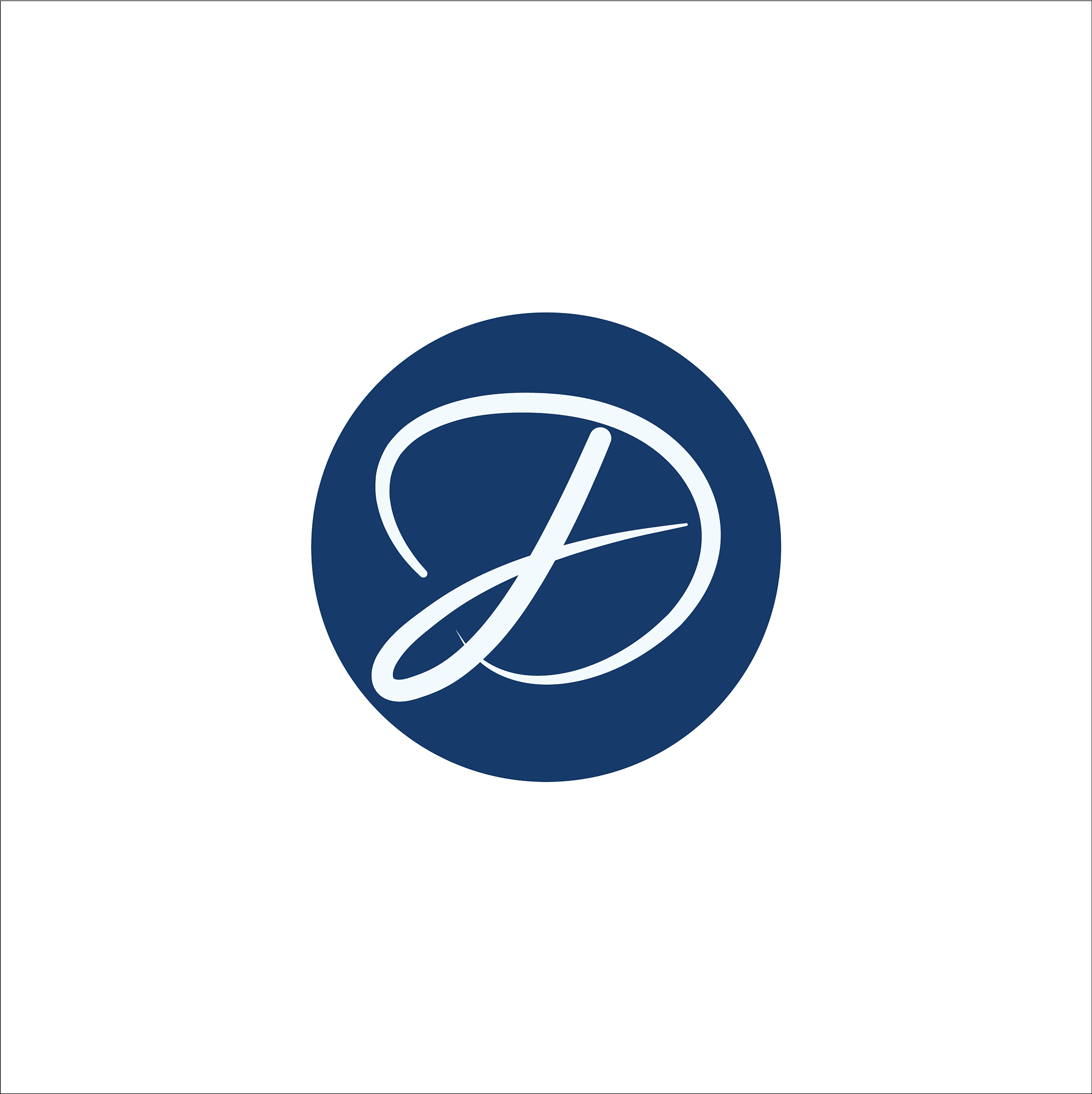 letter logo jd dj logo design