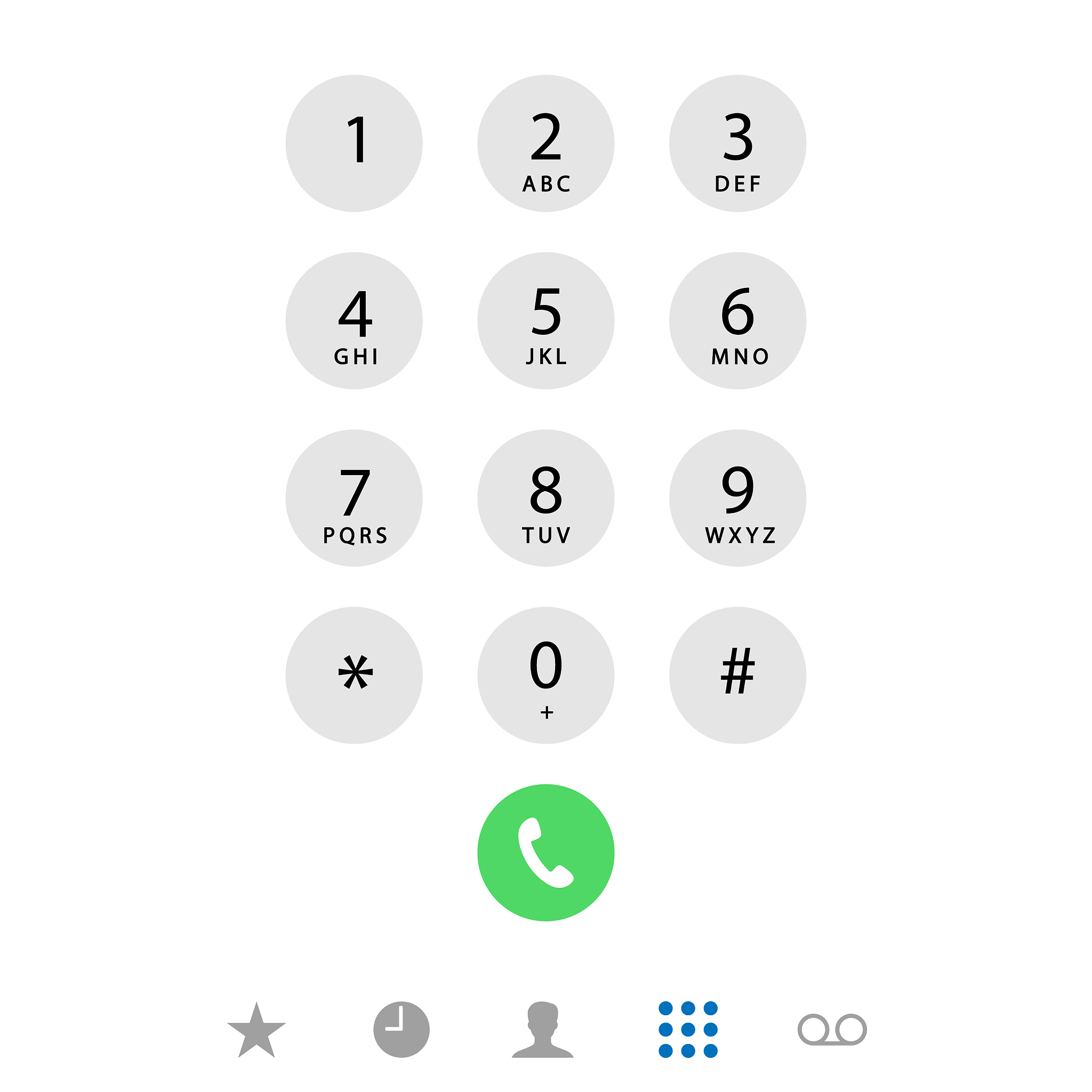 phone call screen