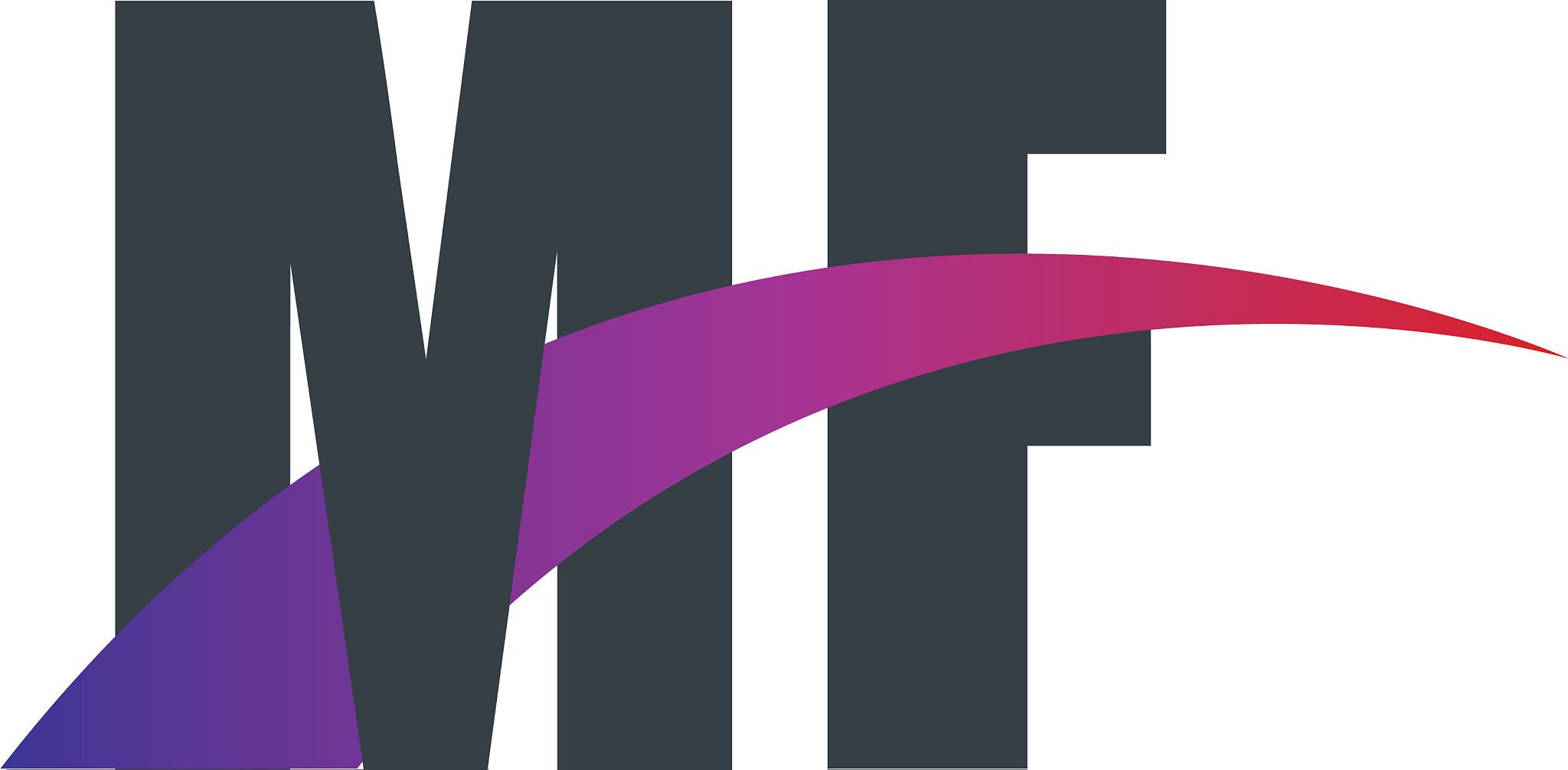initial letter overlapping design logo