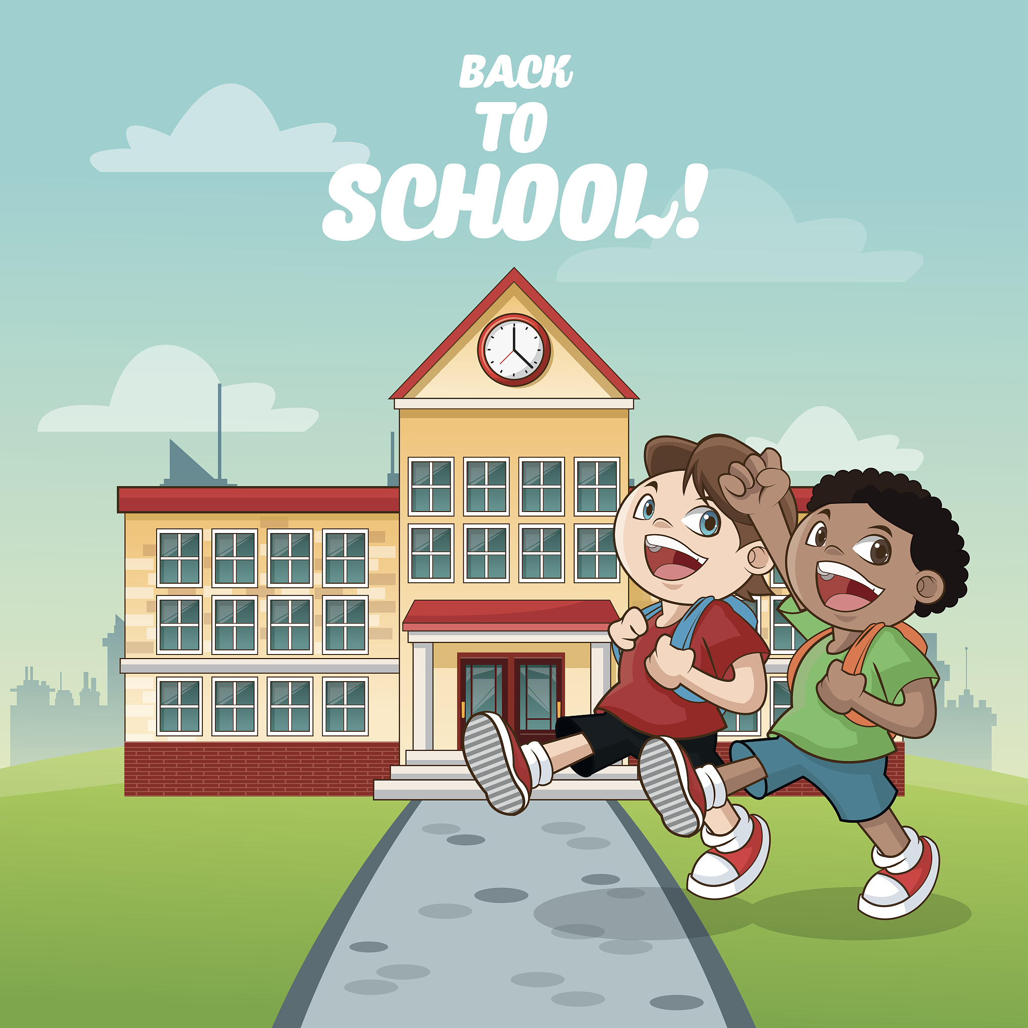 building kids back to school design