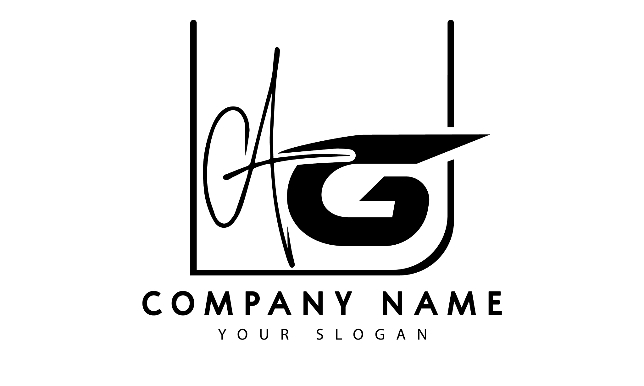 ag letter logo