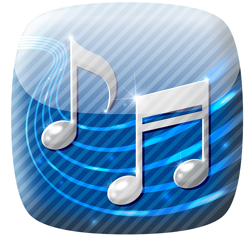 vector icon, musical note