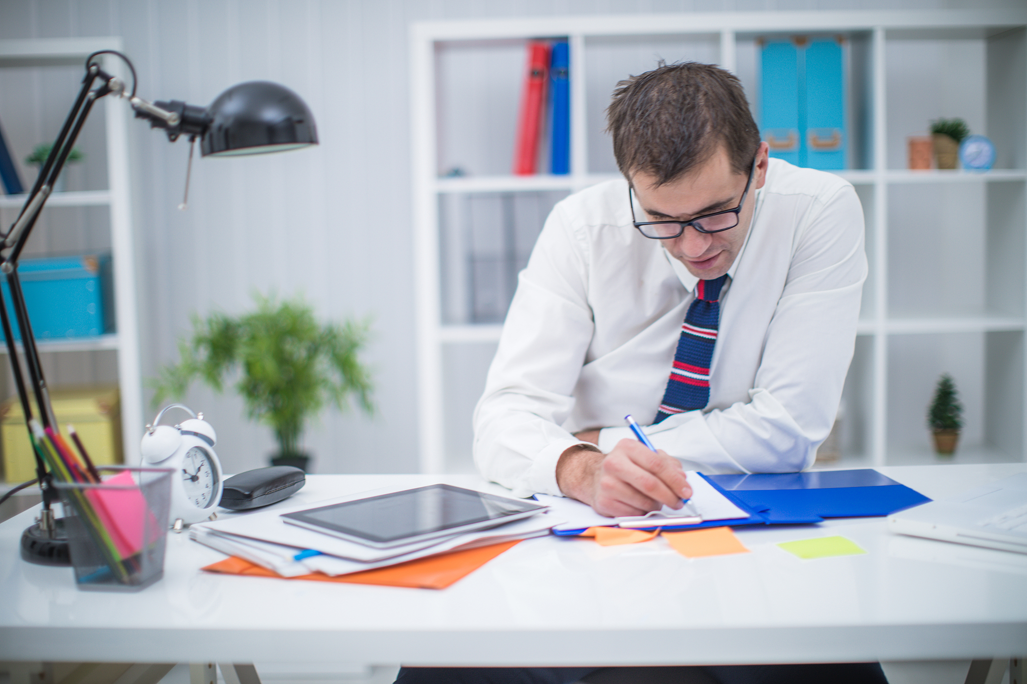 businessman working