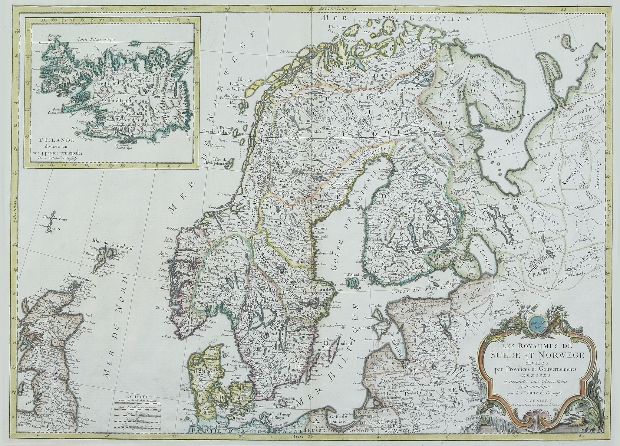 map of scandinavia