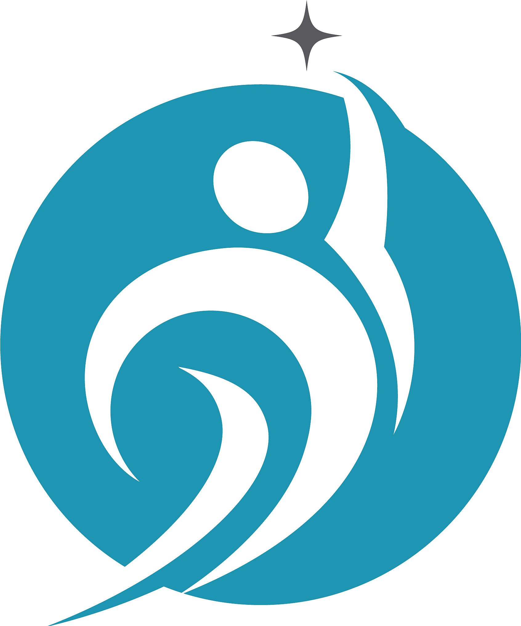 human character logo sign health care logo sign