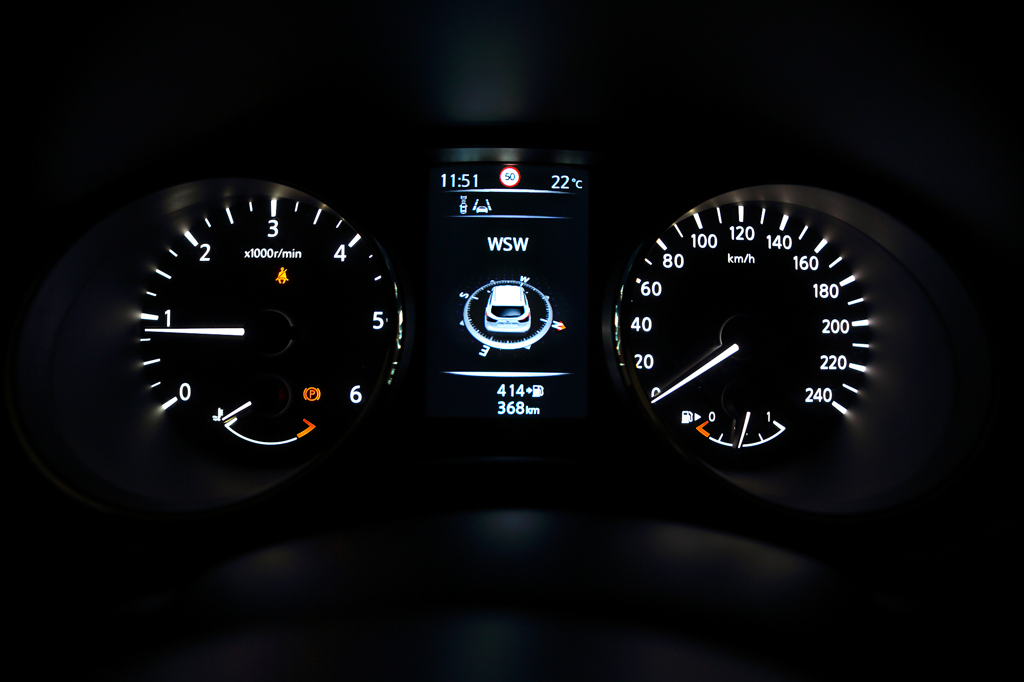 car dashboard