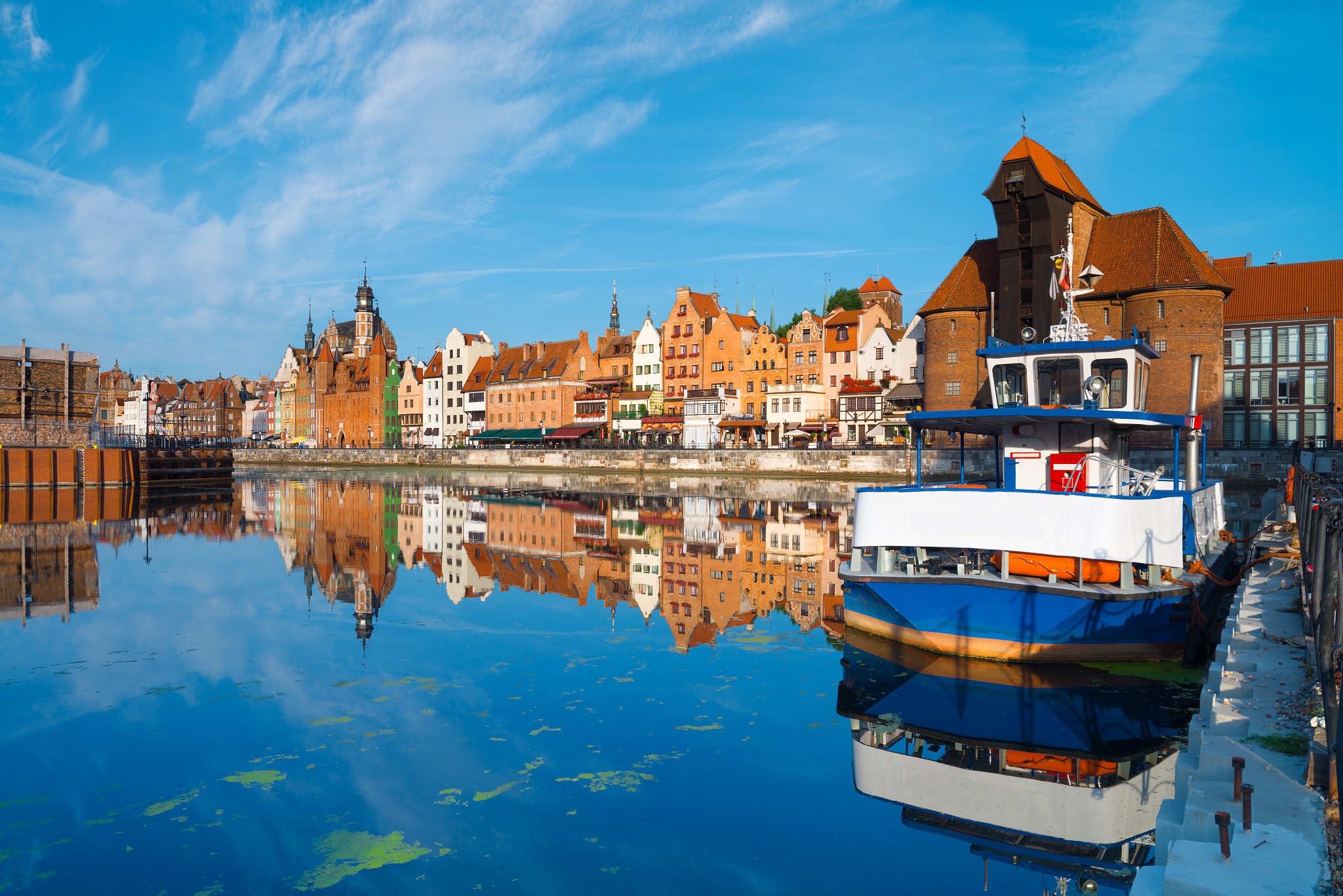 cityscape of gdansk