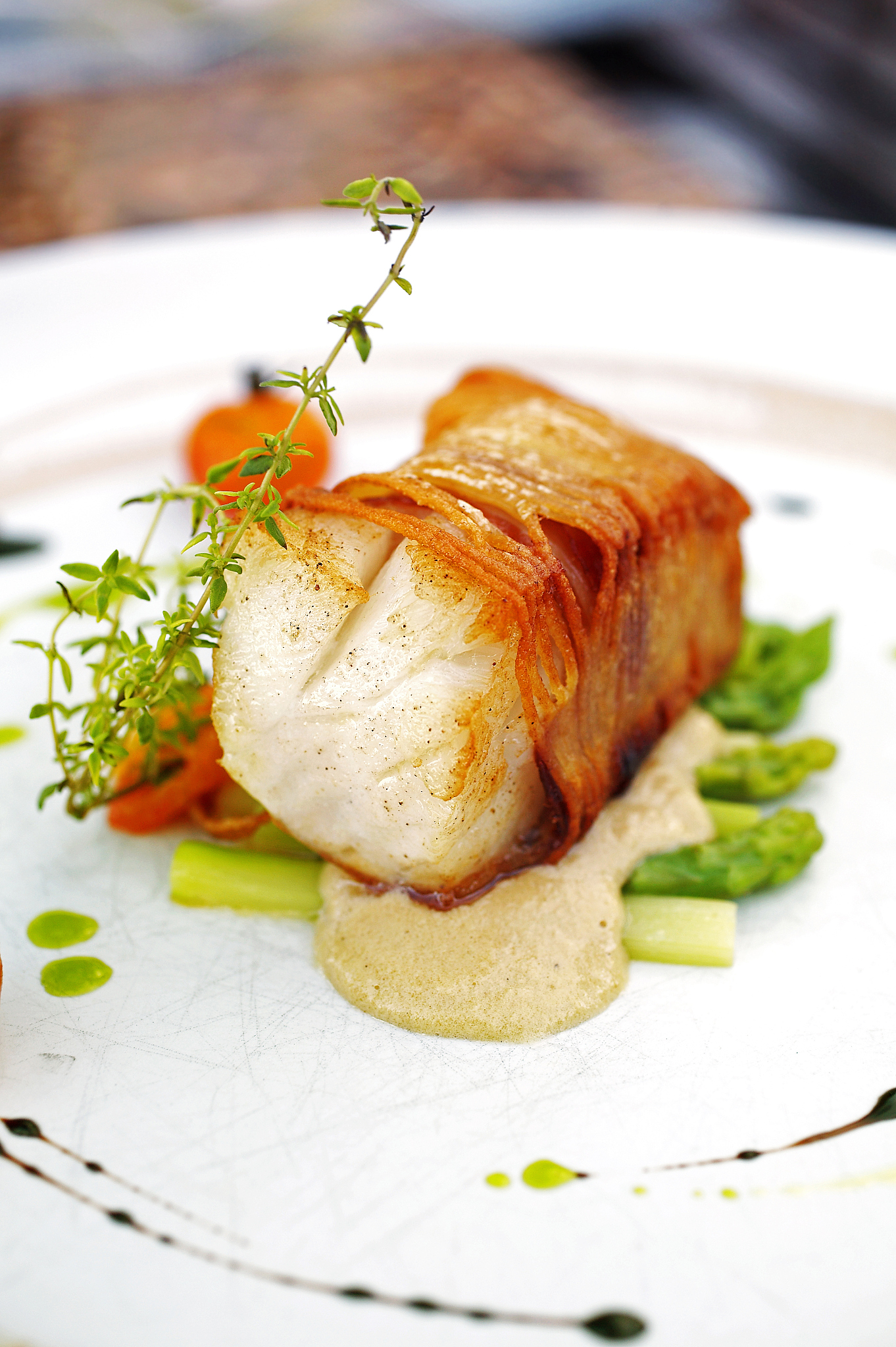 close up salmon steak