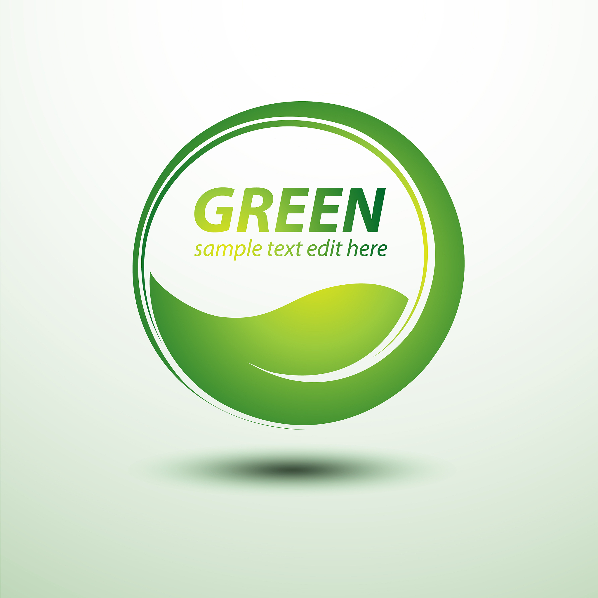 green label