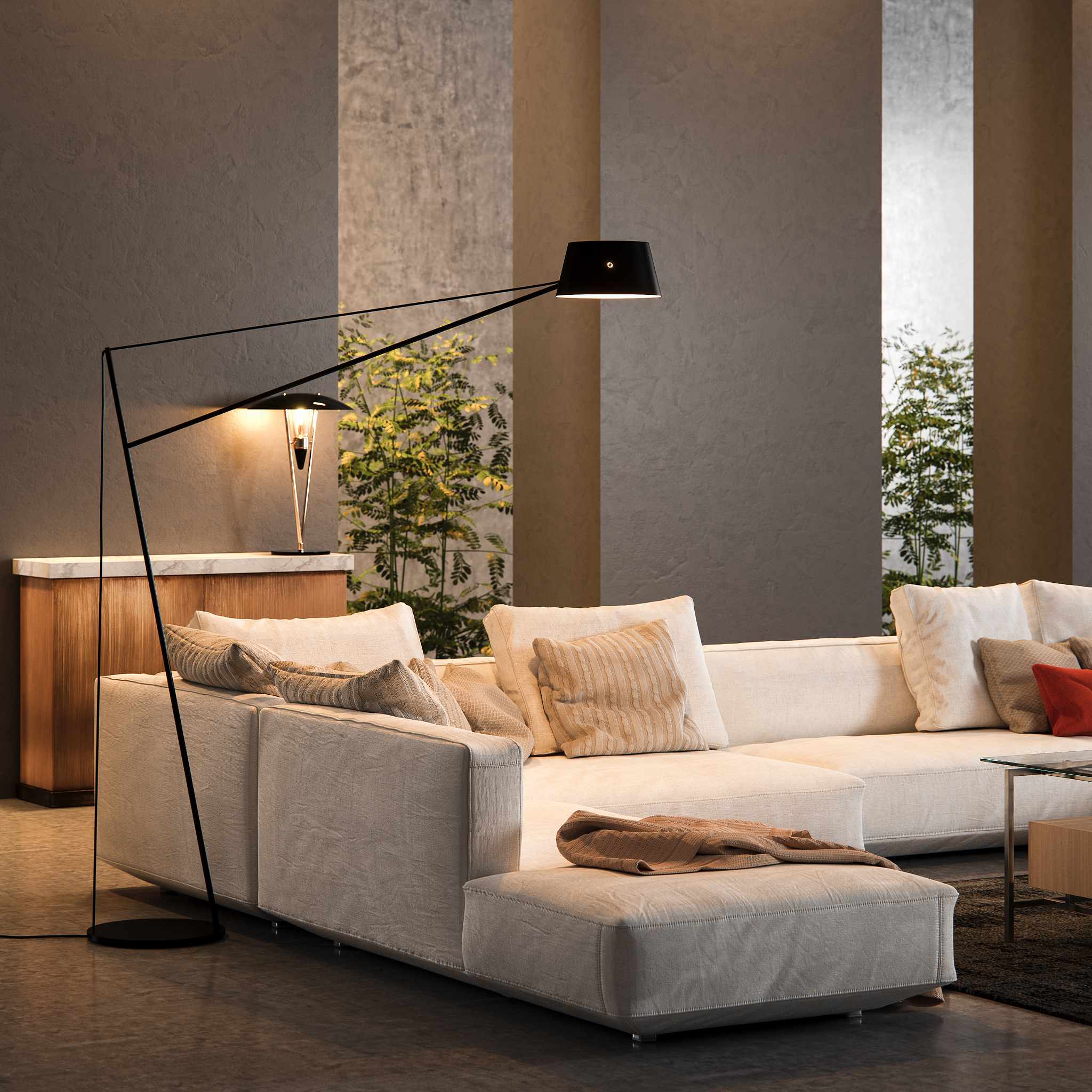 modern living room interior design