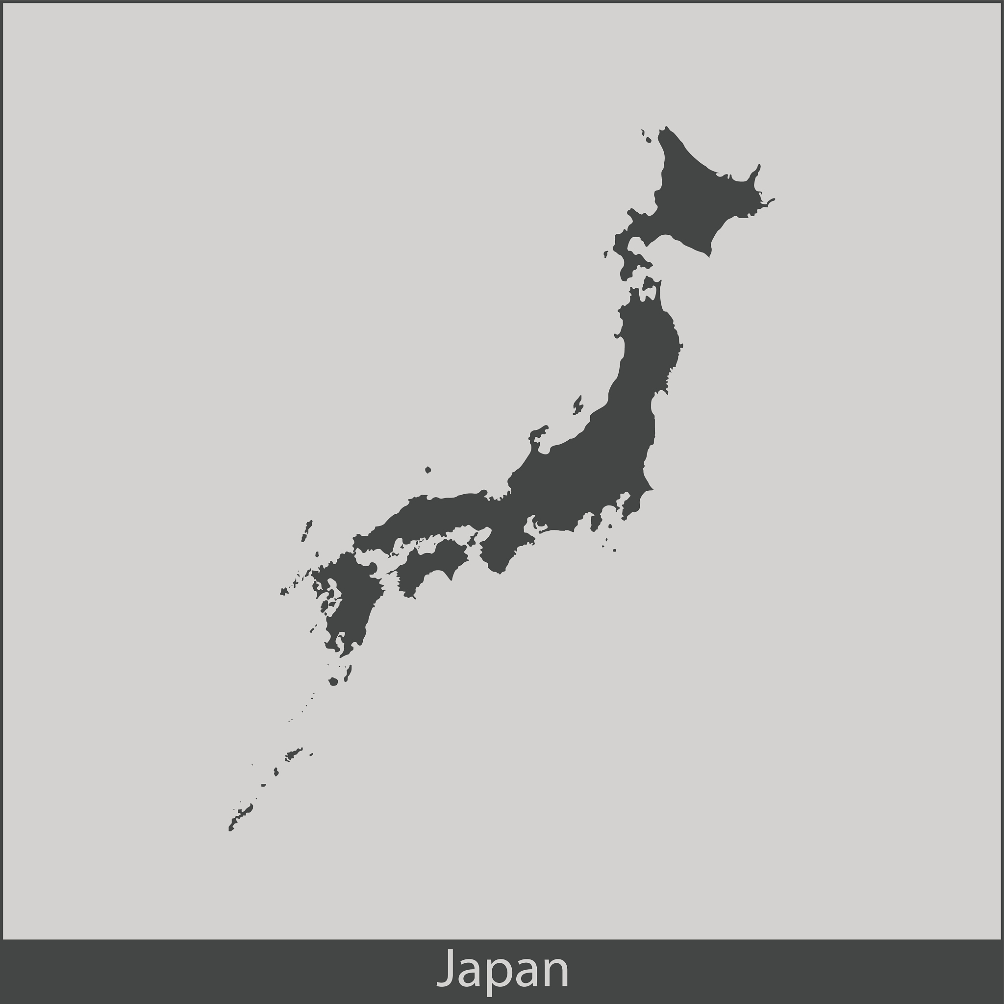 japan map