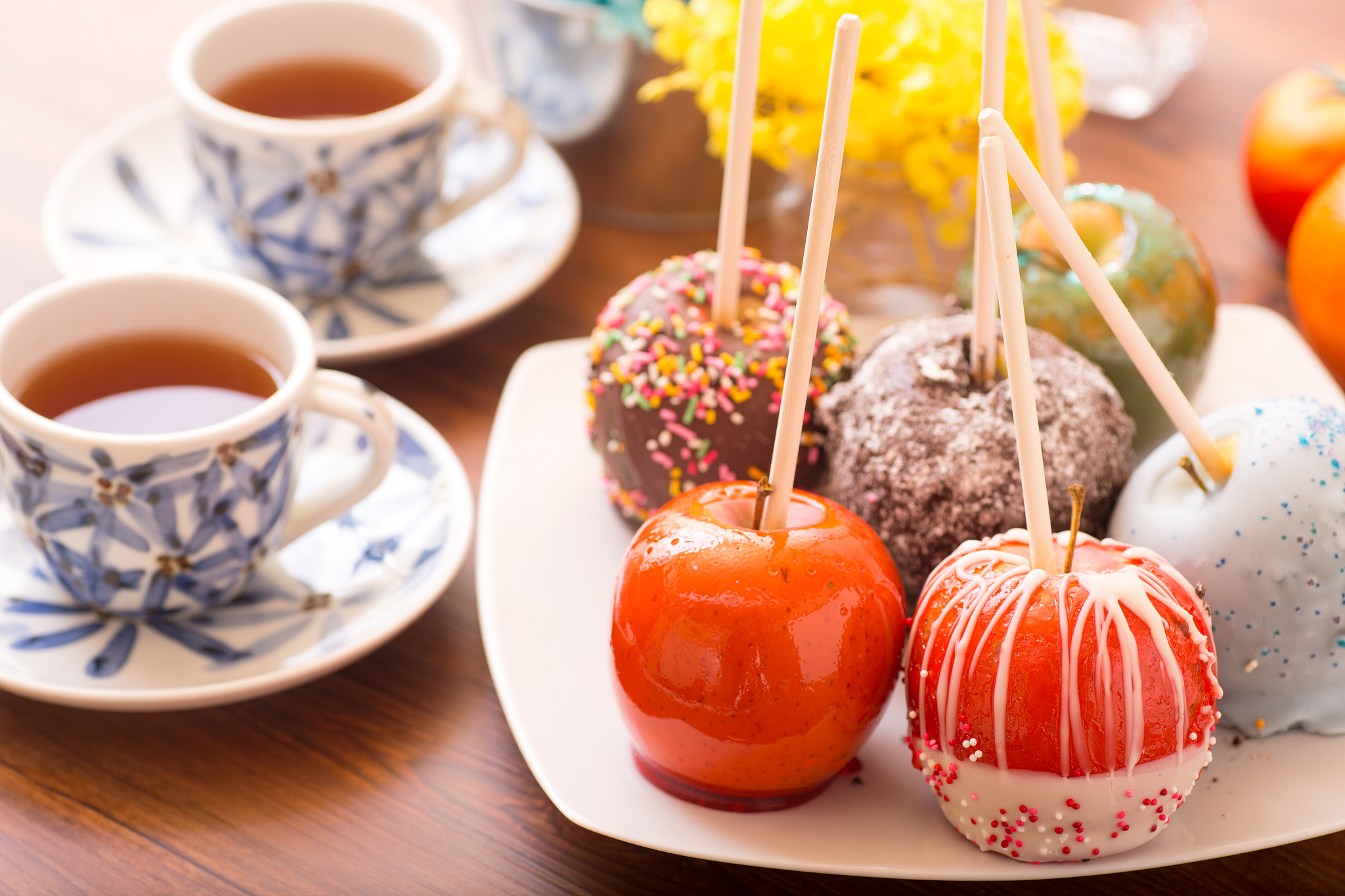 colorful apple candy