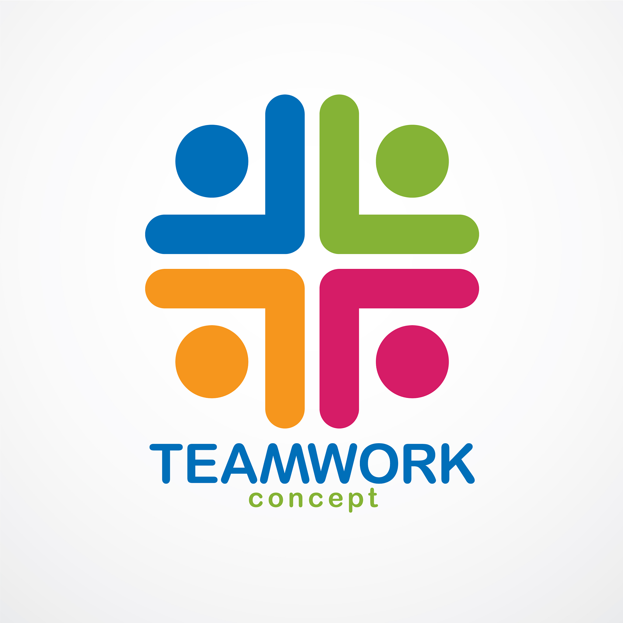 teamwork businessman unity and cooperation