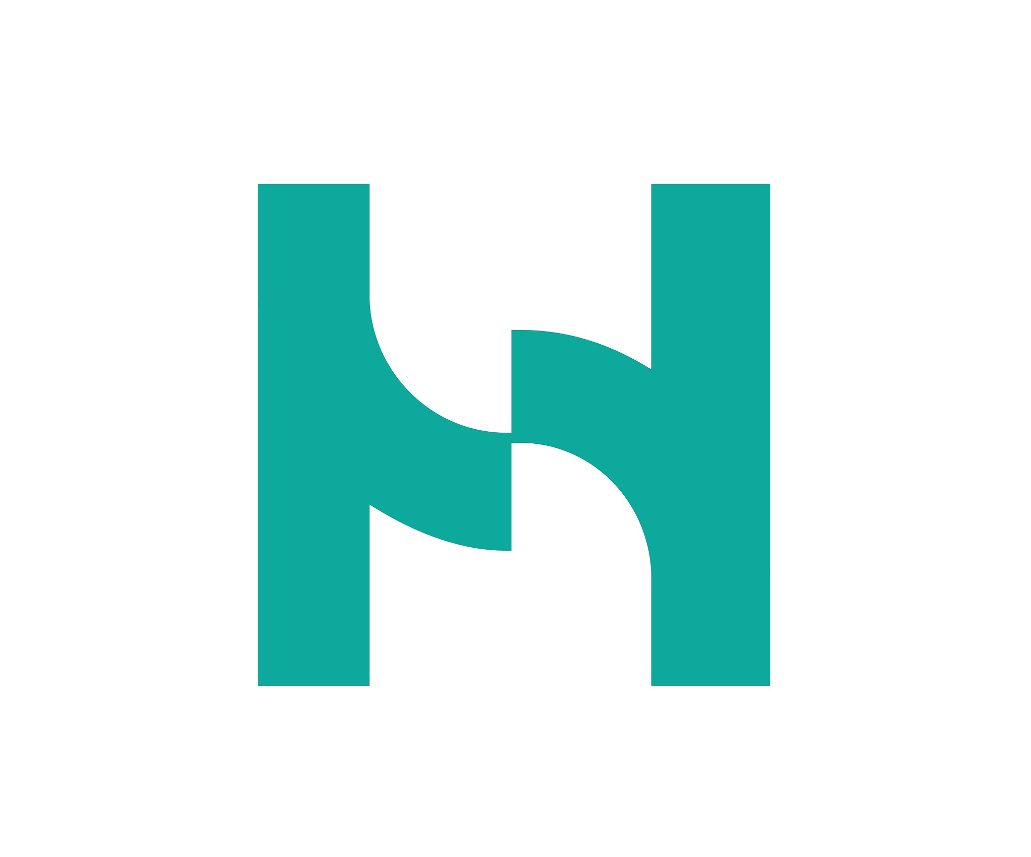 h logo design
