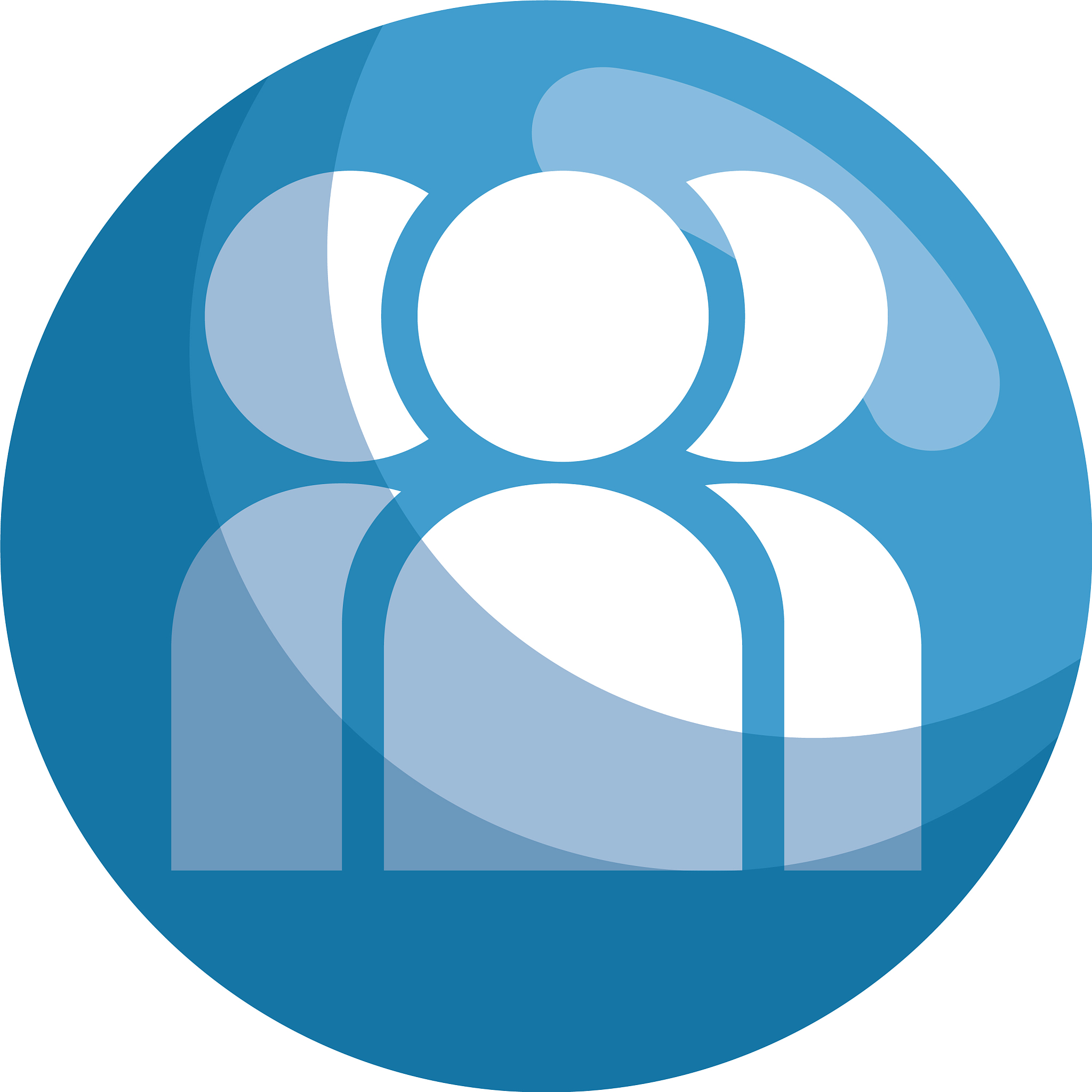 profiles teamwork isolated icon