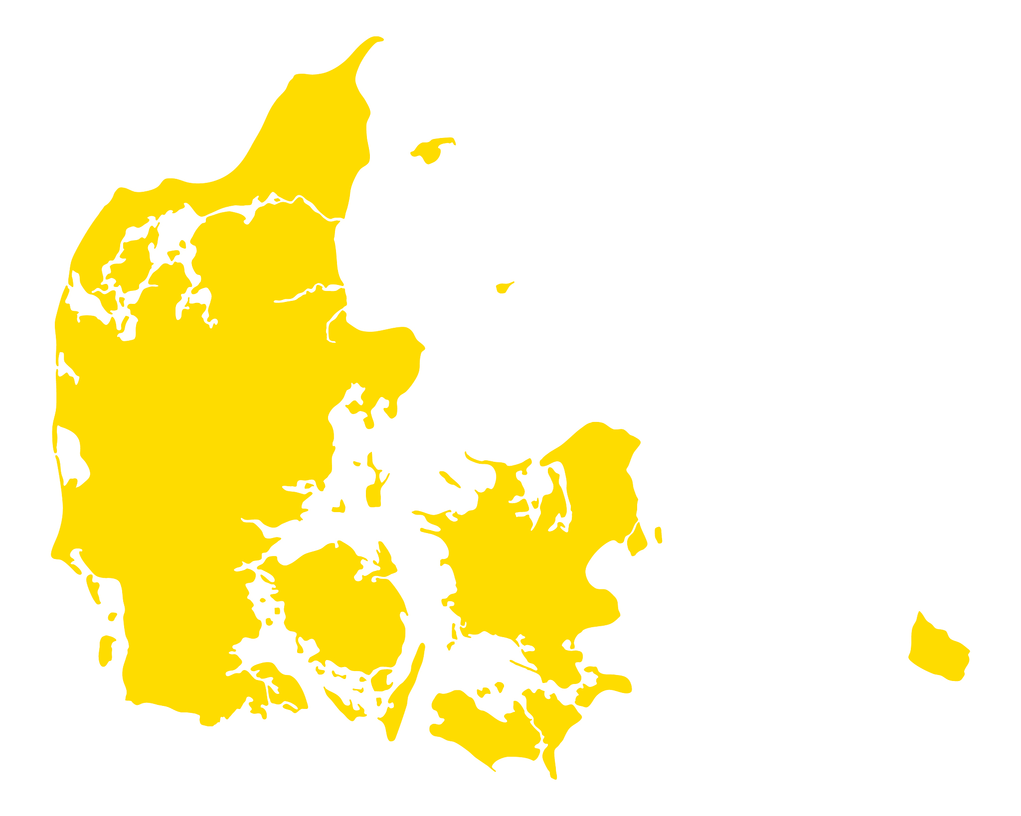 map of denmark