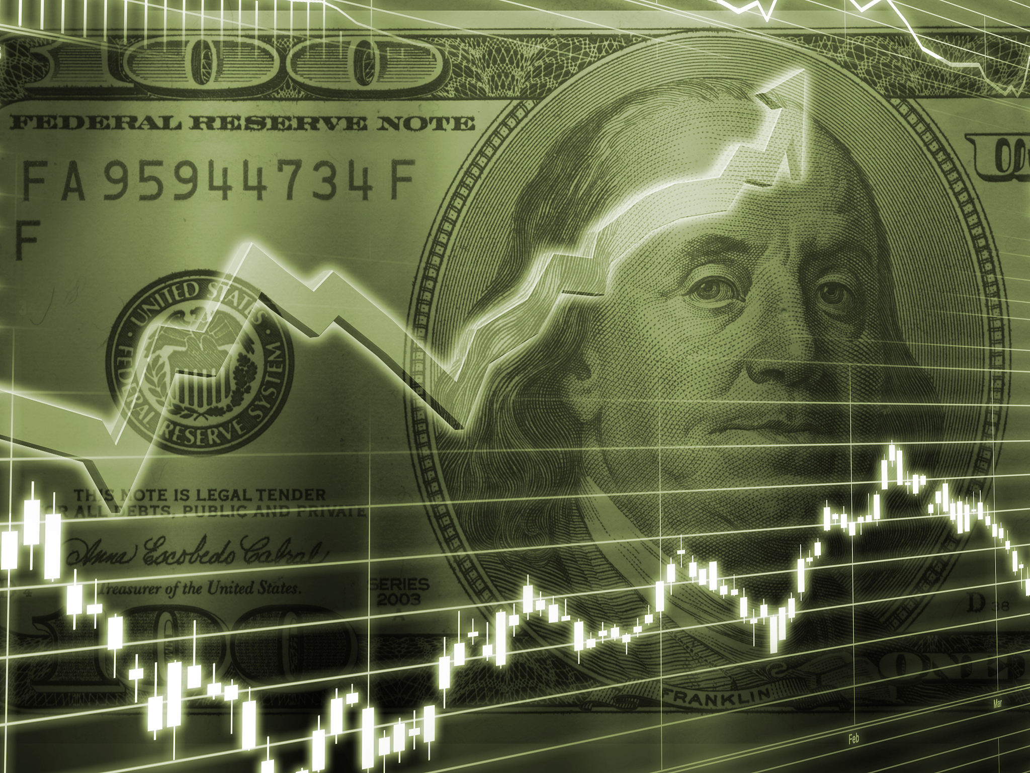 ben franklin 100 dollar bill stock market
