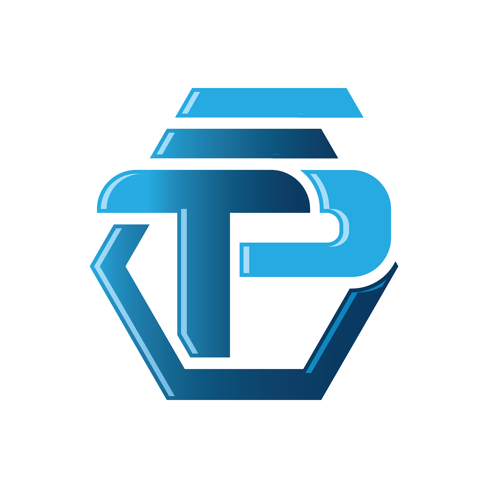 letters tp combination logo icon vector template illustrations