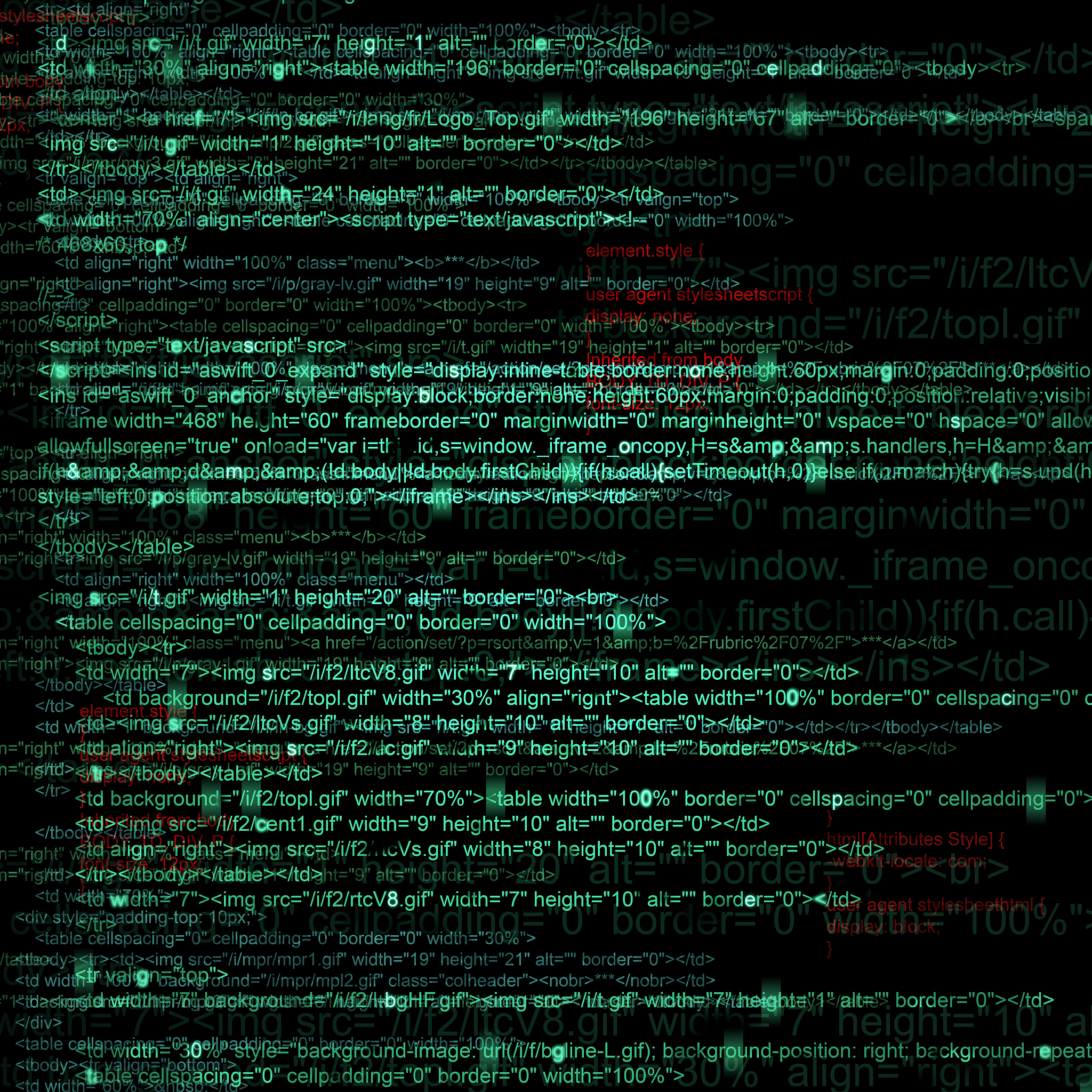 web computer code abstract background