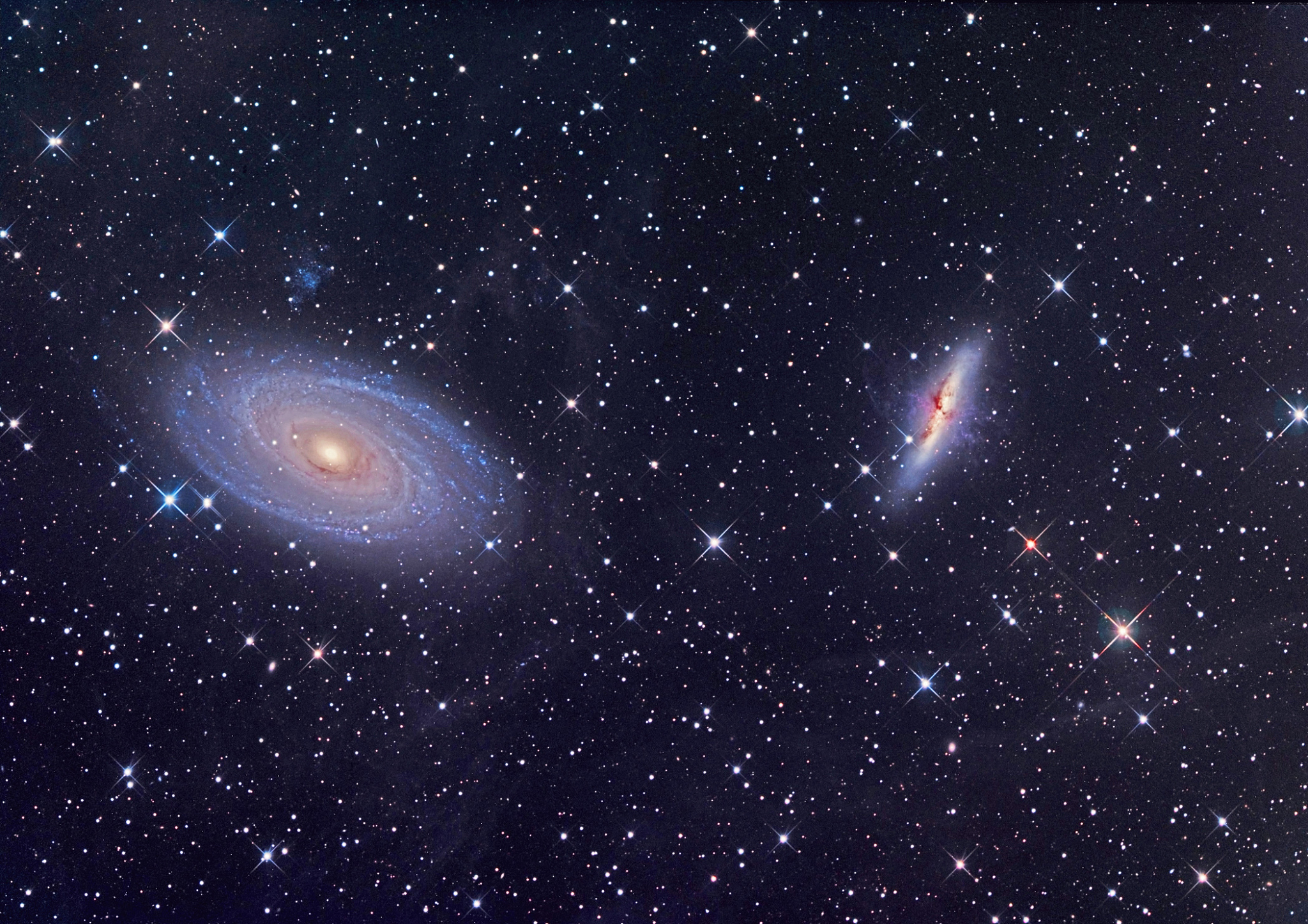 scenic view of galaxy