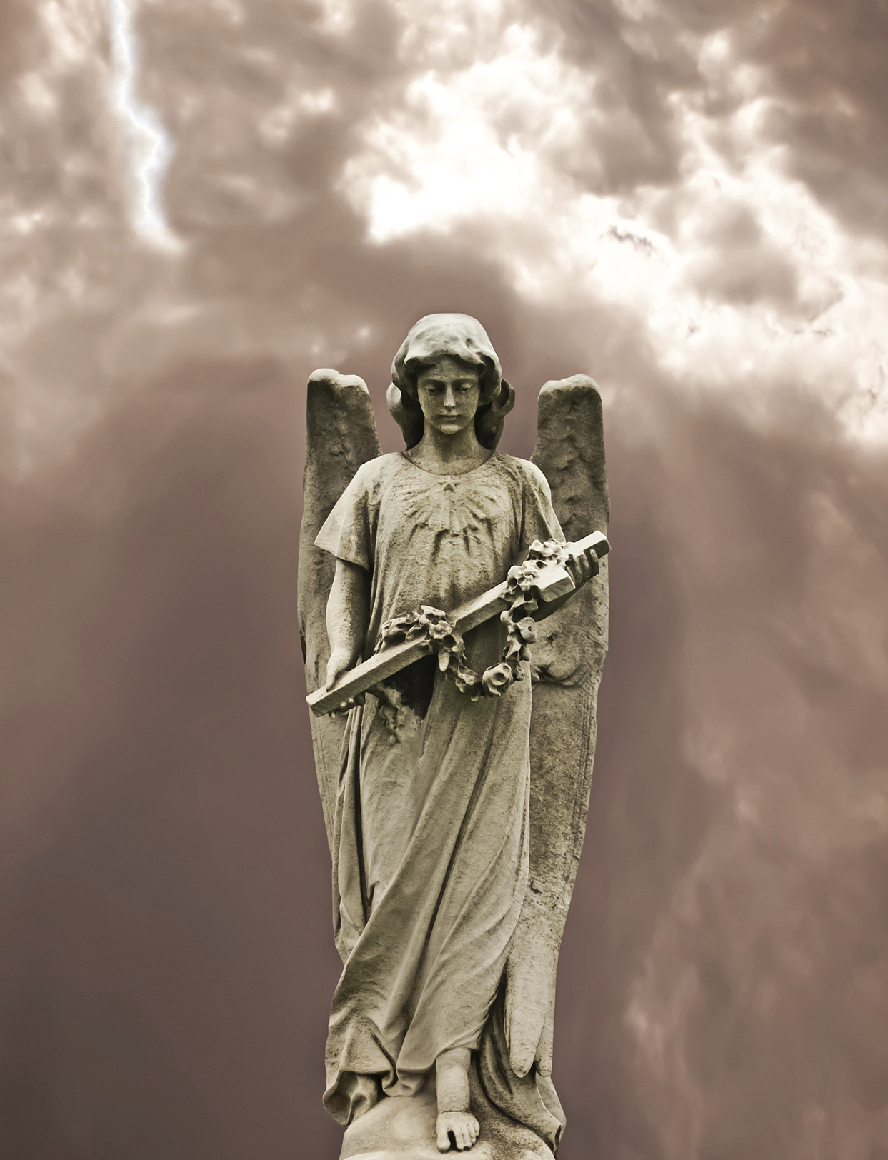angel statue