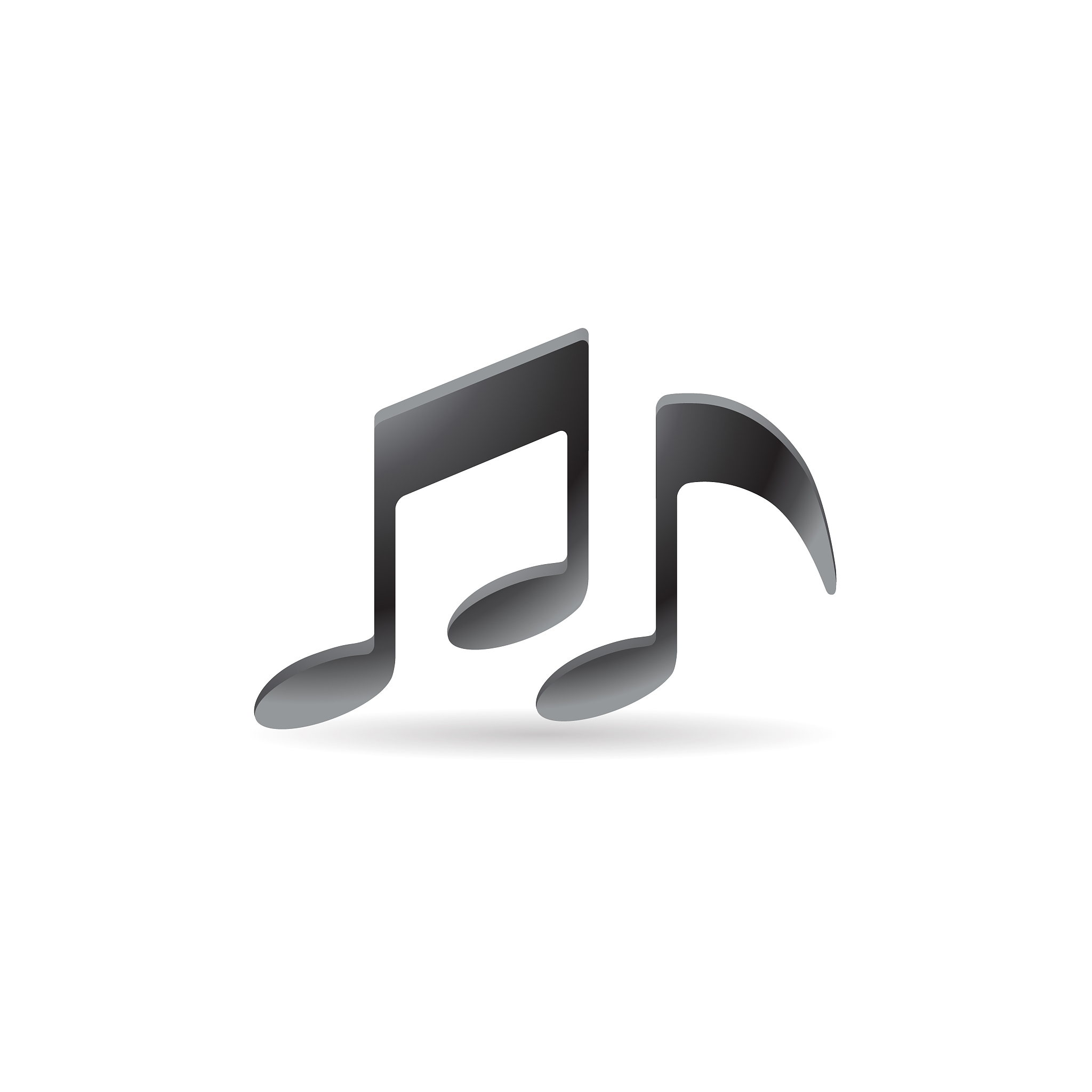 color icon - music notes