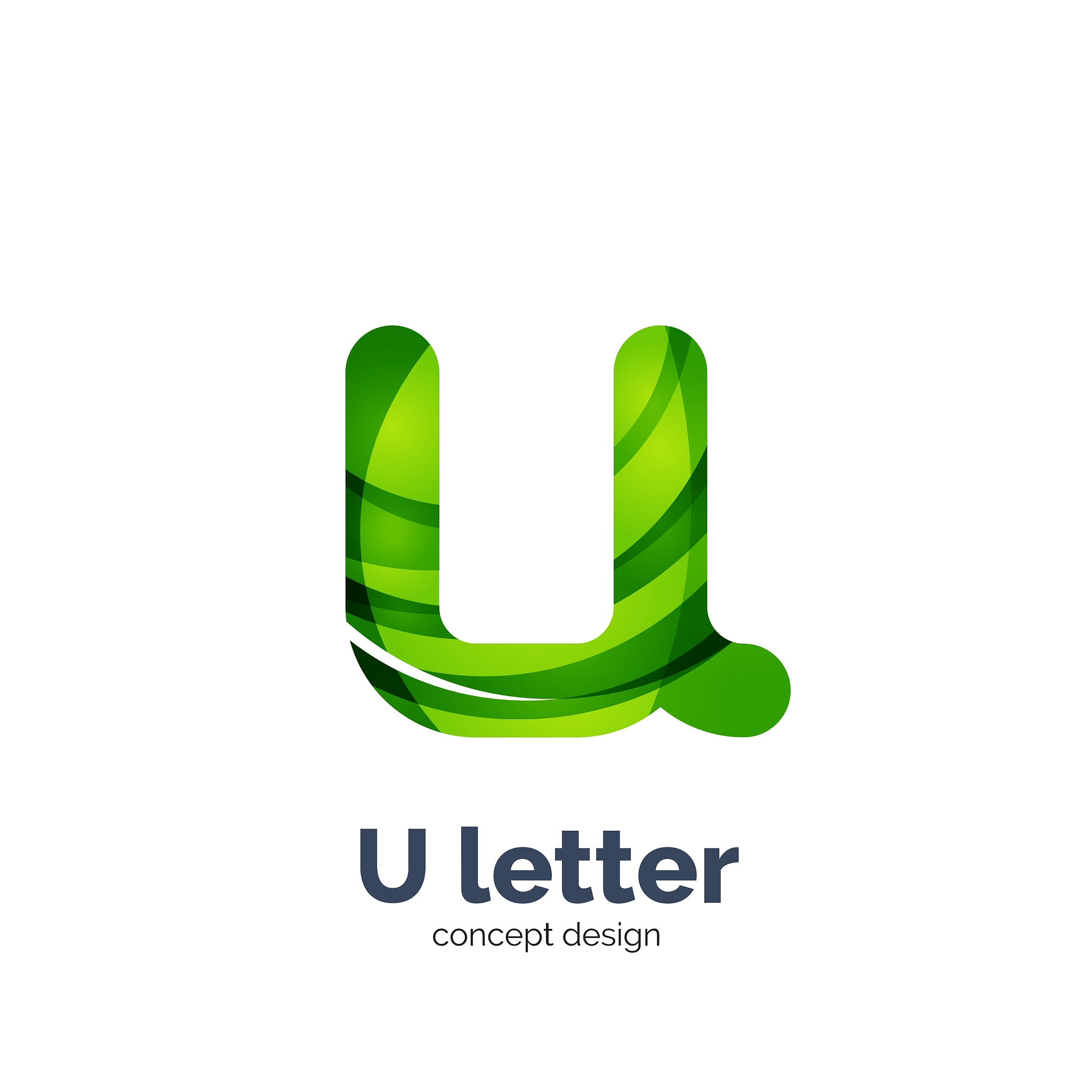 letter u logo