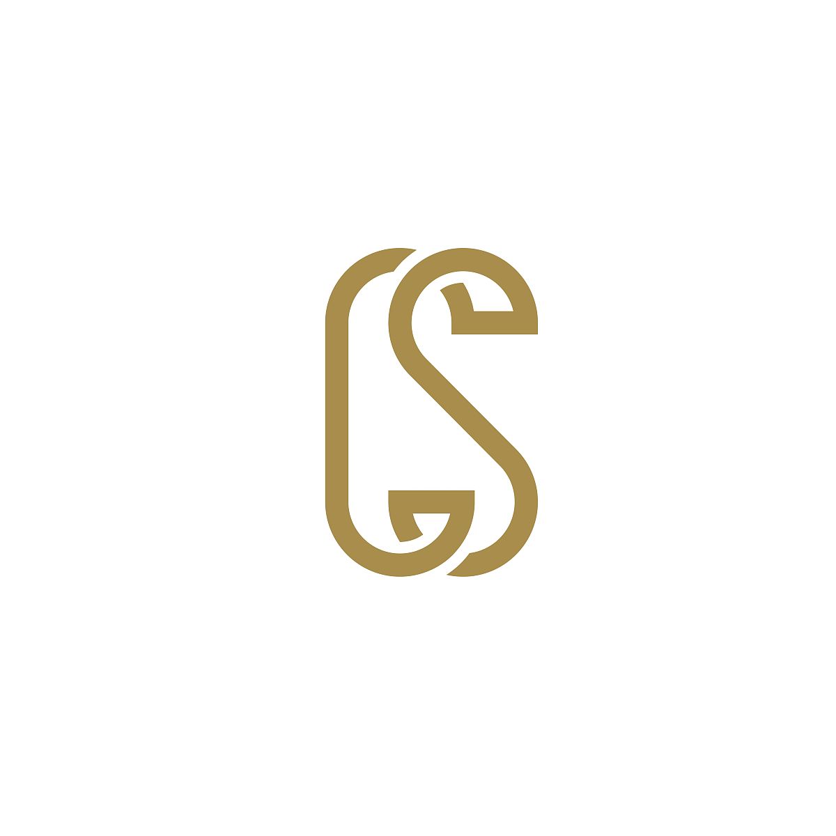 首字母cs标志设计