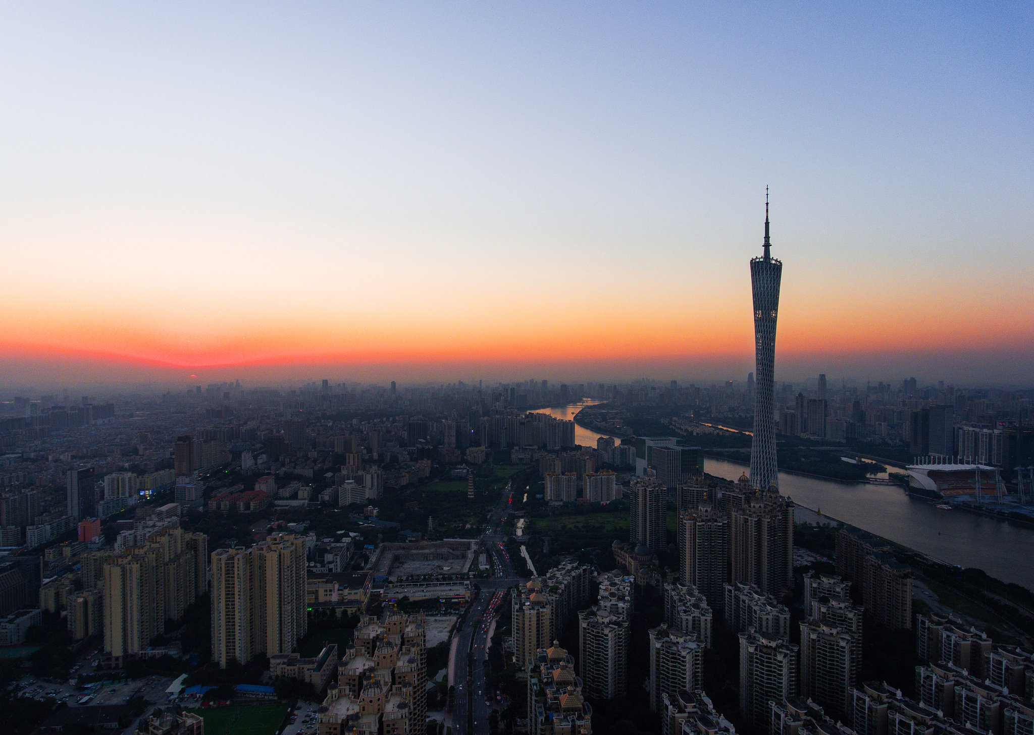 guangzhou skyline