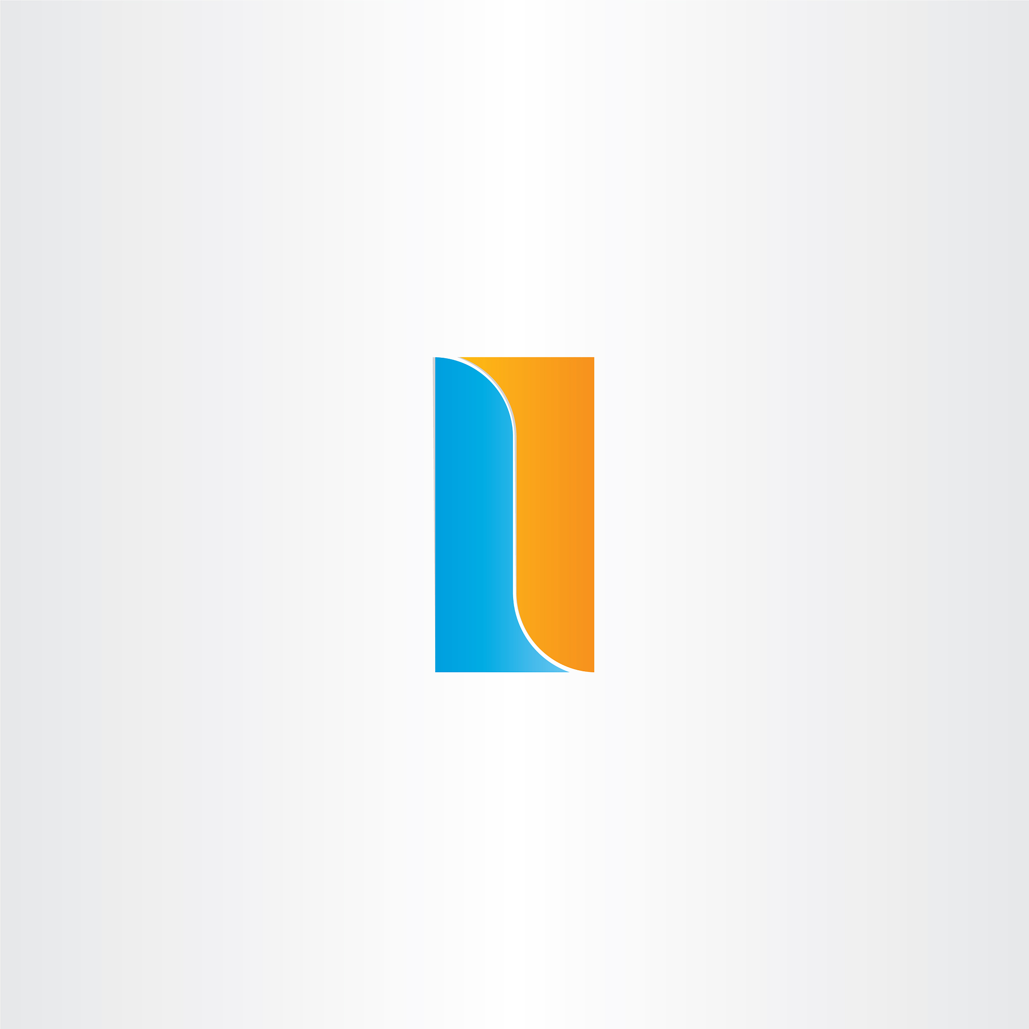 double letter l logo design