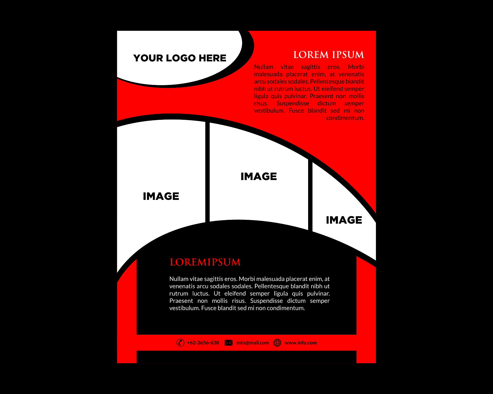 vector <strong>b</strong>rochure flyer design layout template