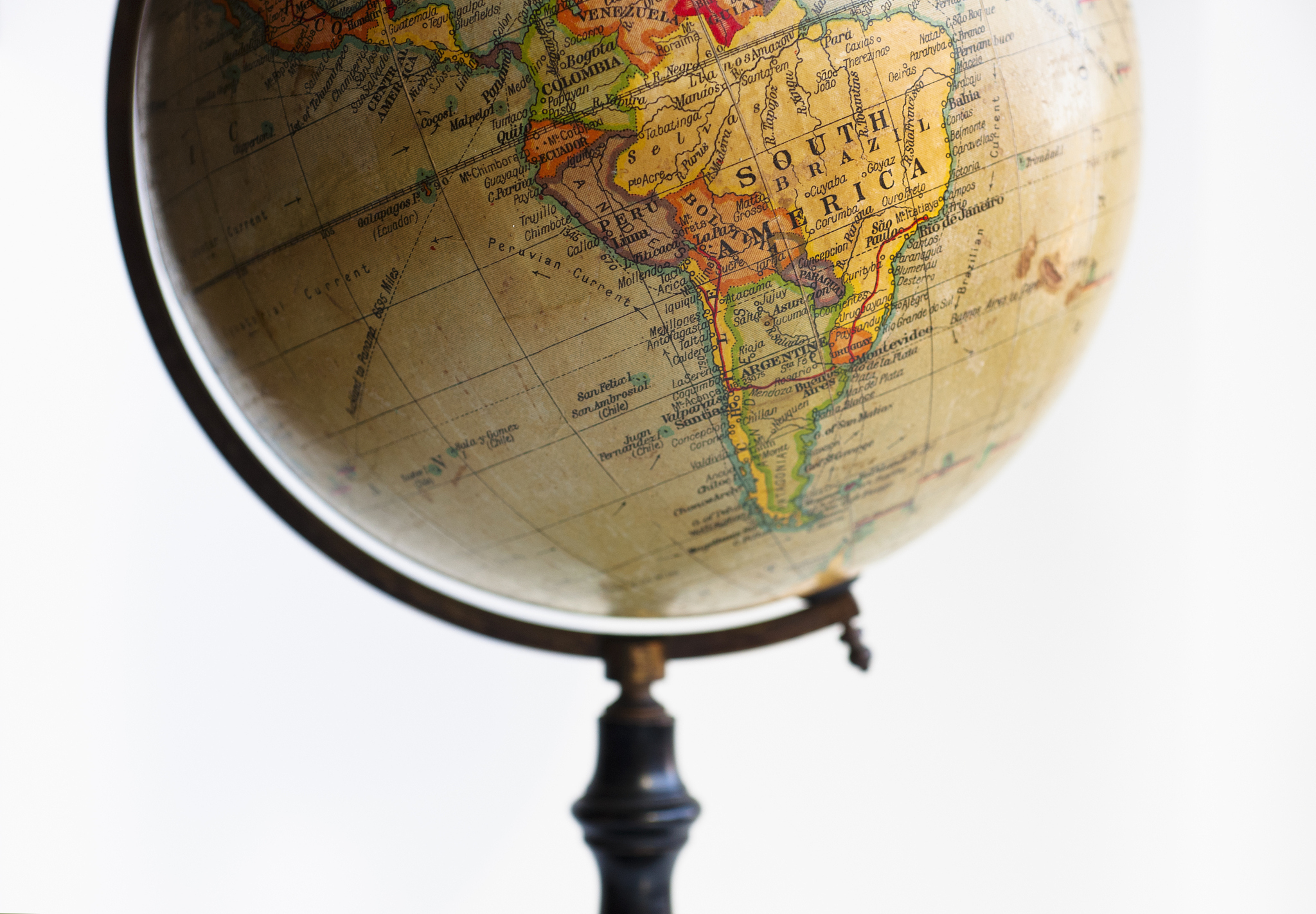 antique globe