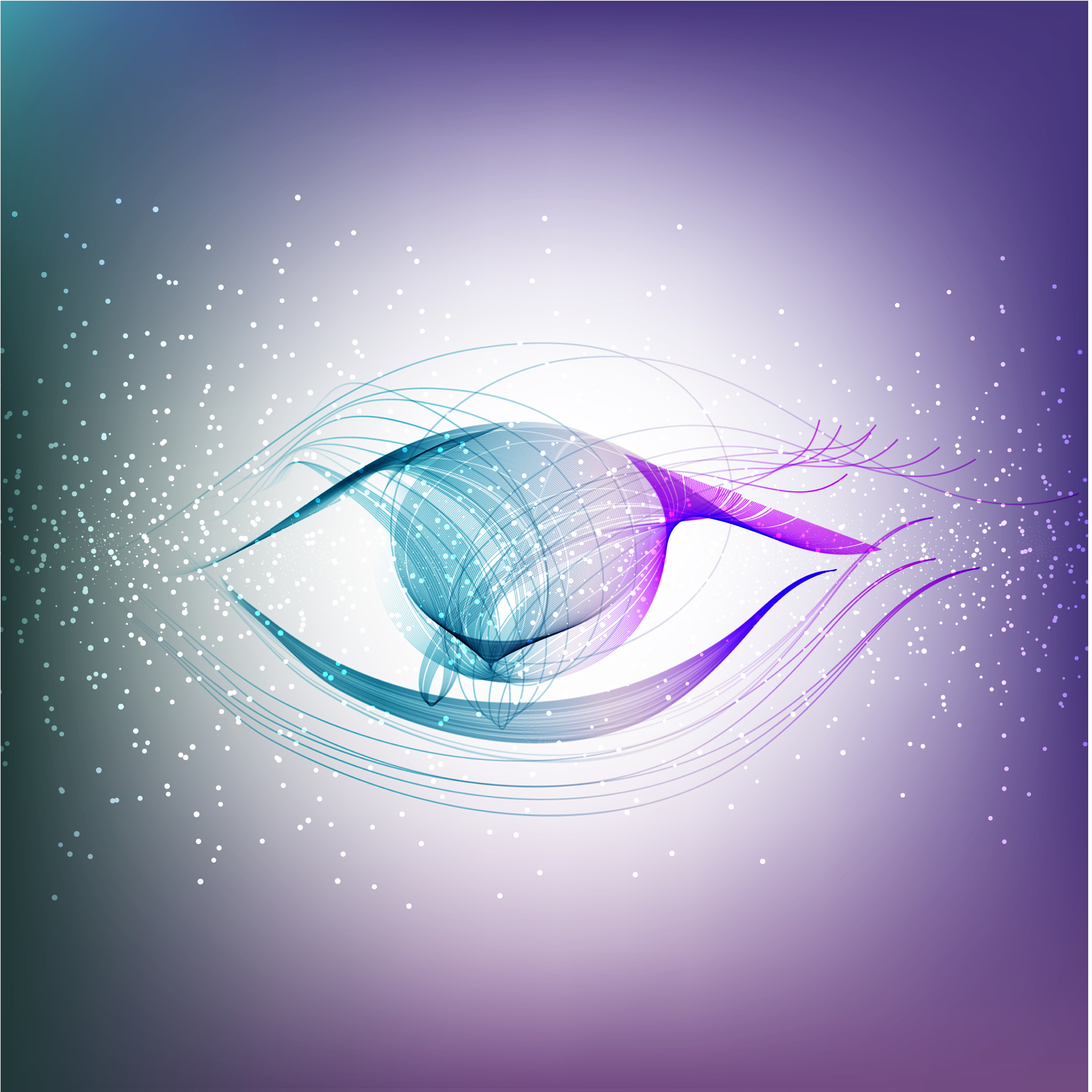 abstract color eye
