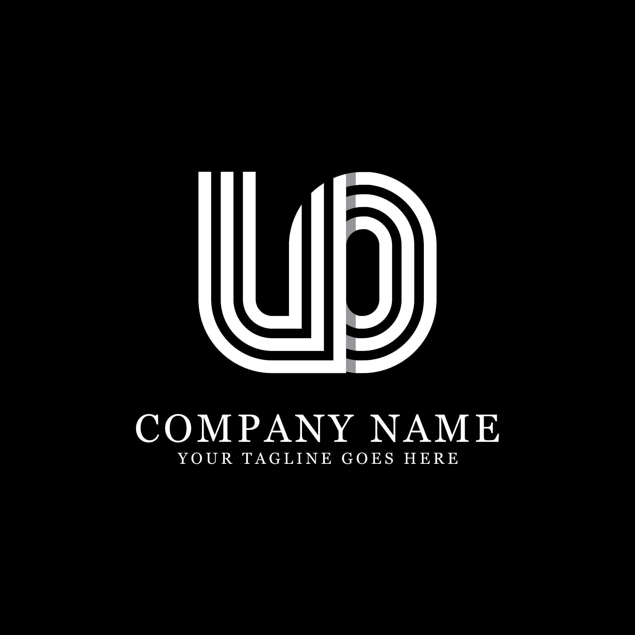 u letter logo designs, creative monogram logo template,initial n