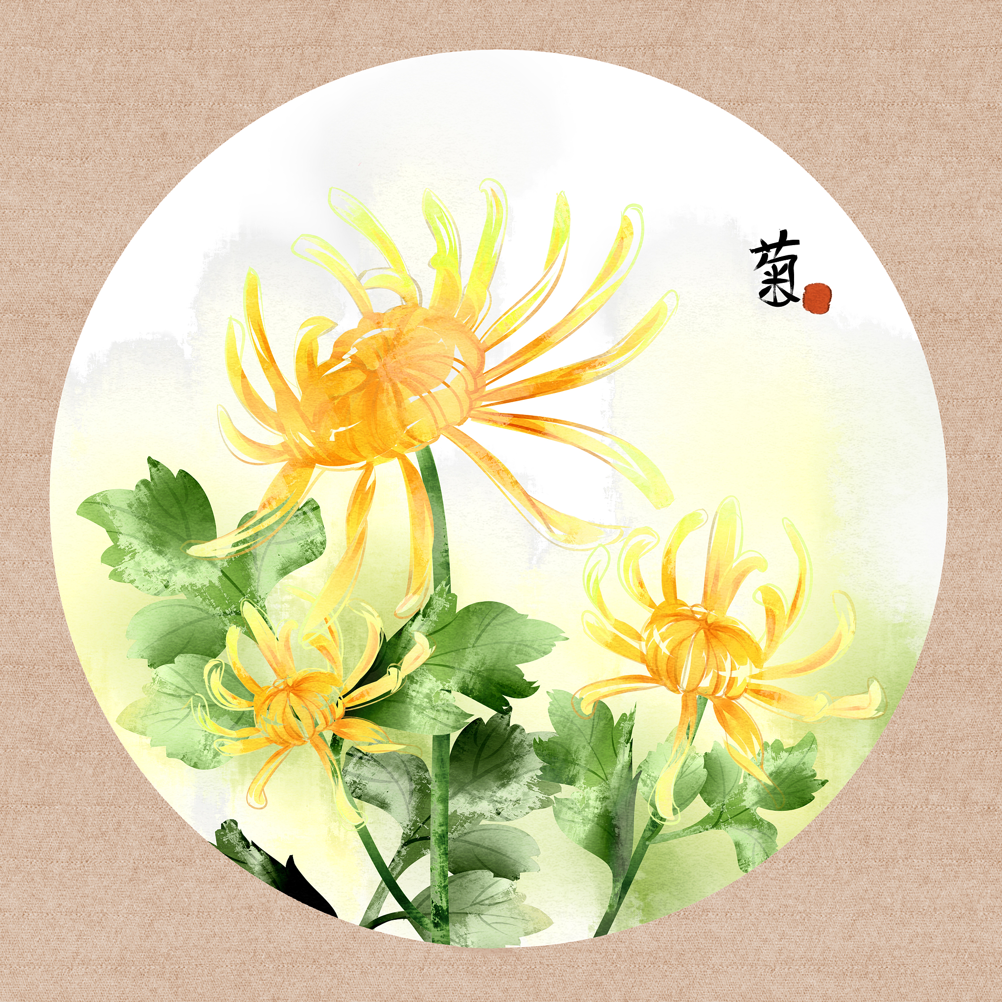 菊花：秋季的象征，文化、医药、艺术三合一