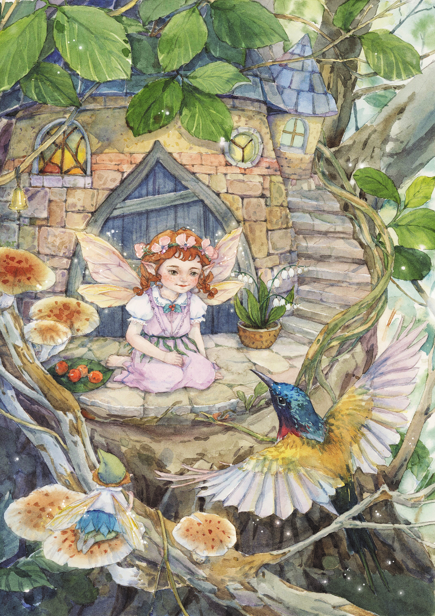 画个美女与野兽