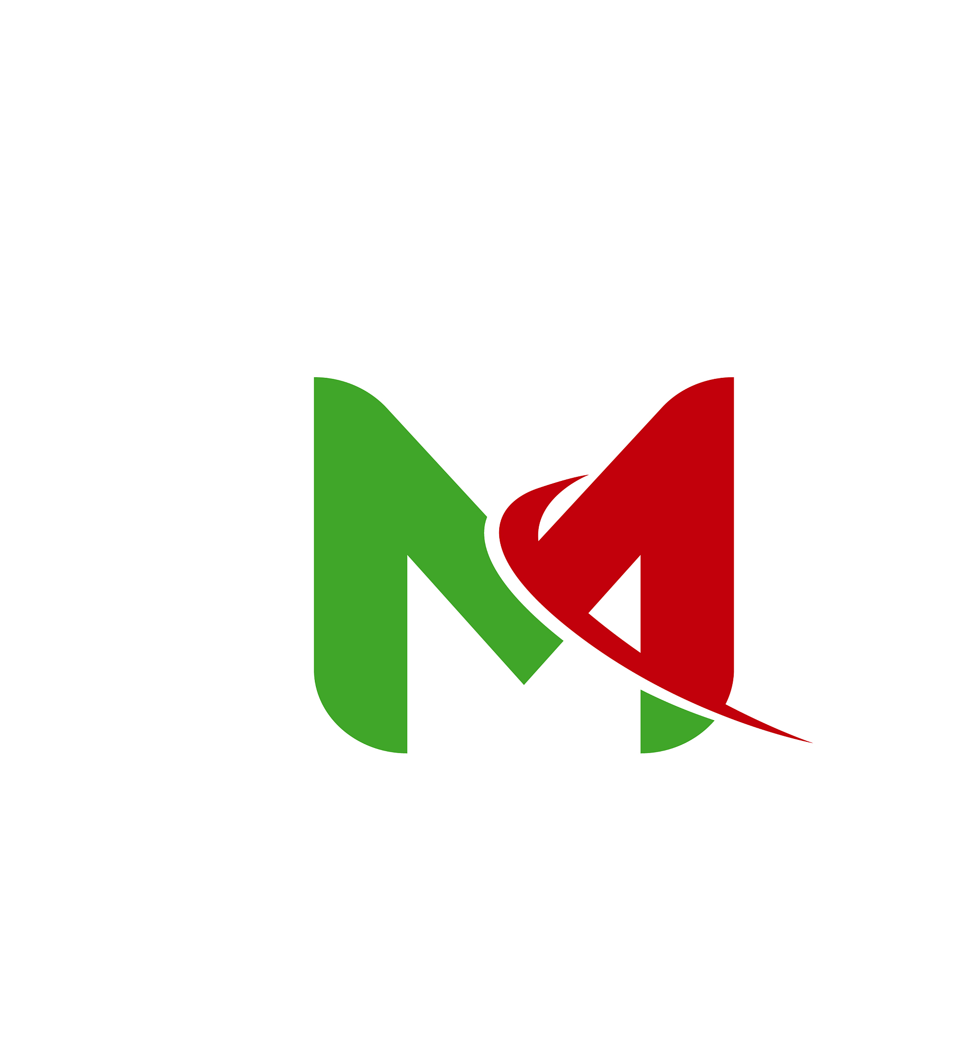 letter m logo icon design template elements