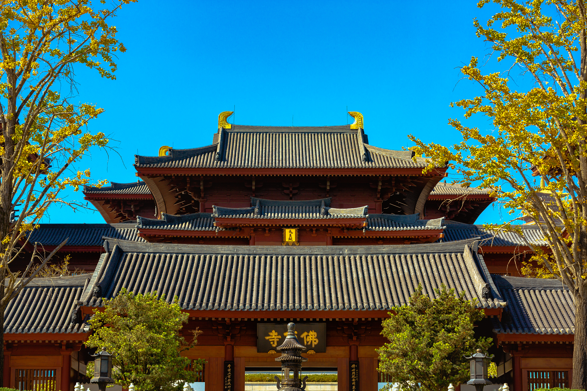 秋色+佛顶寺(南京)