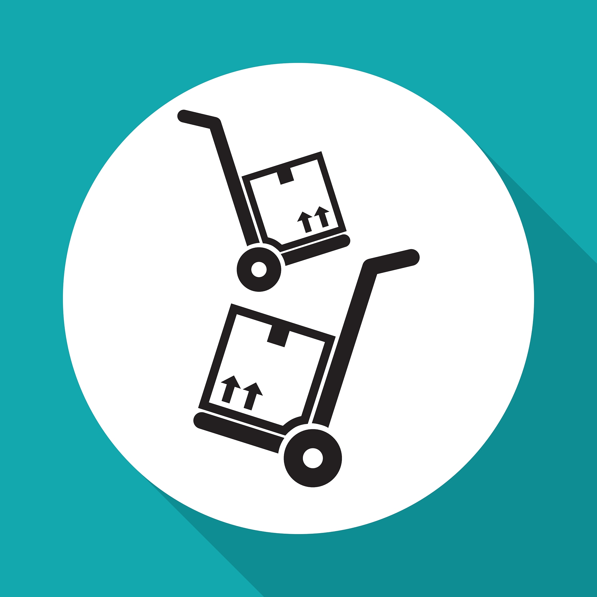 logistic design shipping and delivery conception